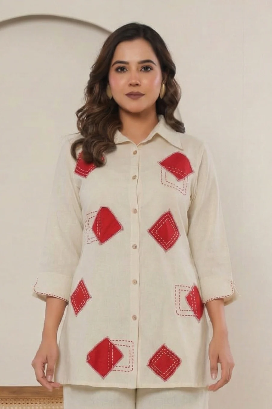 Puran barn cotton co-ord set - Image 2