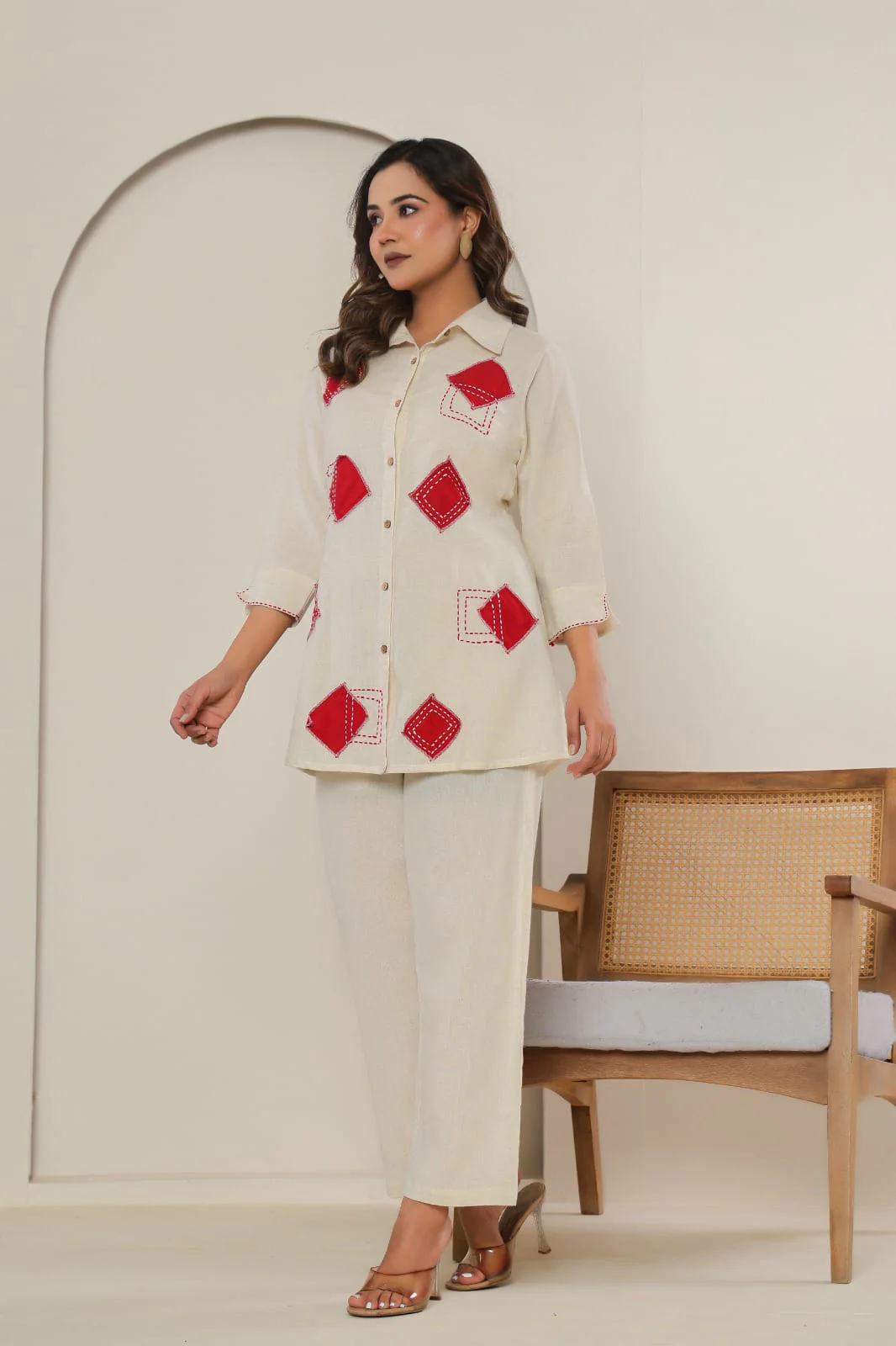 Puran barn cotton co-ord set - Image 4