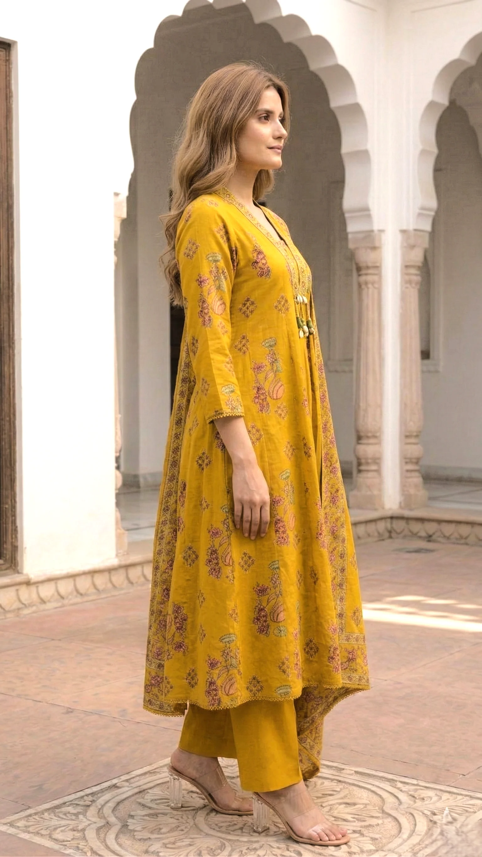 Vairagi Amber Printed Work Suit Set - Image 7