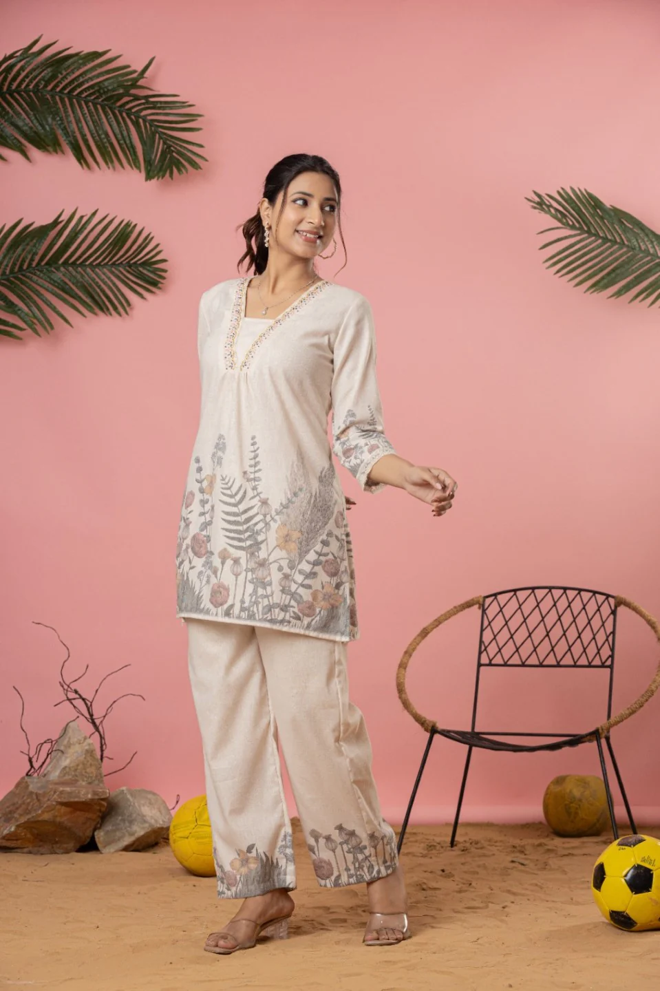 Marda Fauna Cotton Co-ord Set - Image 4