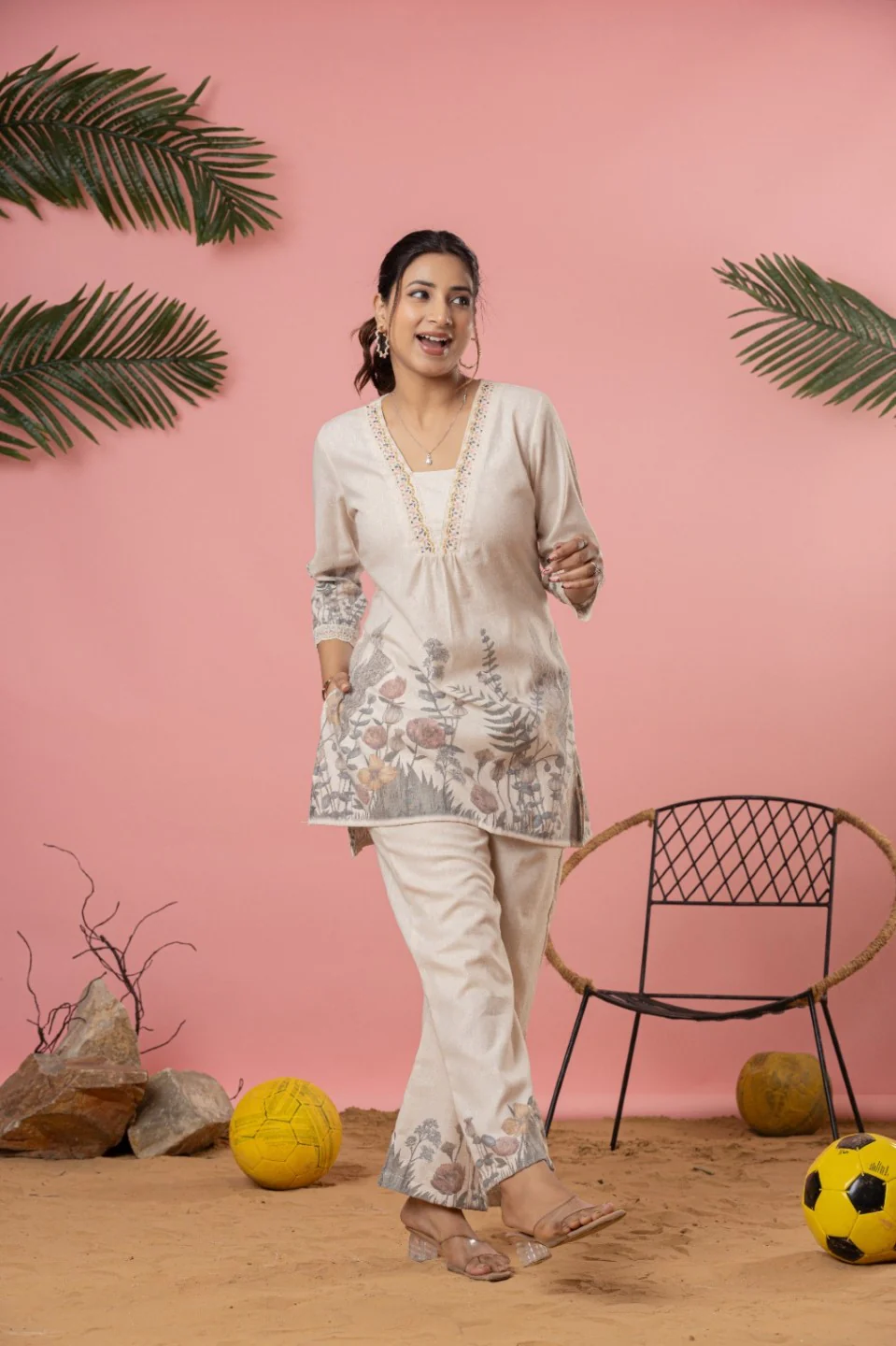Marda Fauna Cotton Co-ord Set - Image 5
