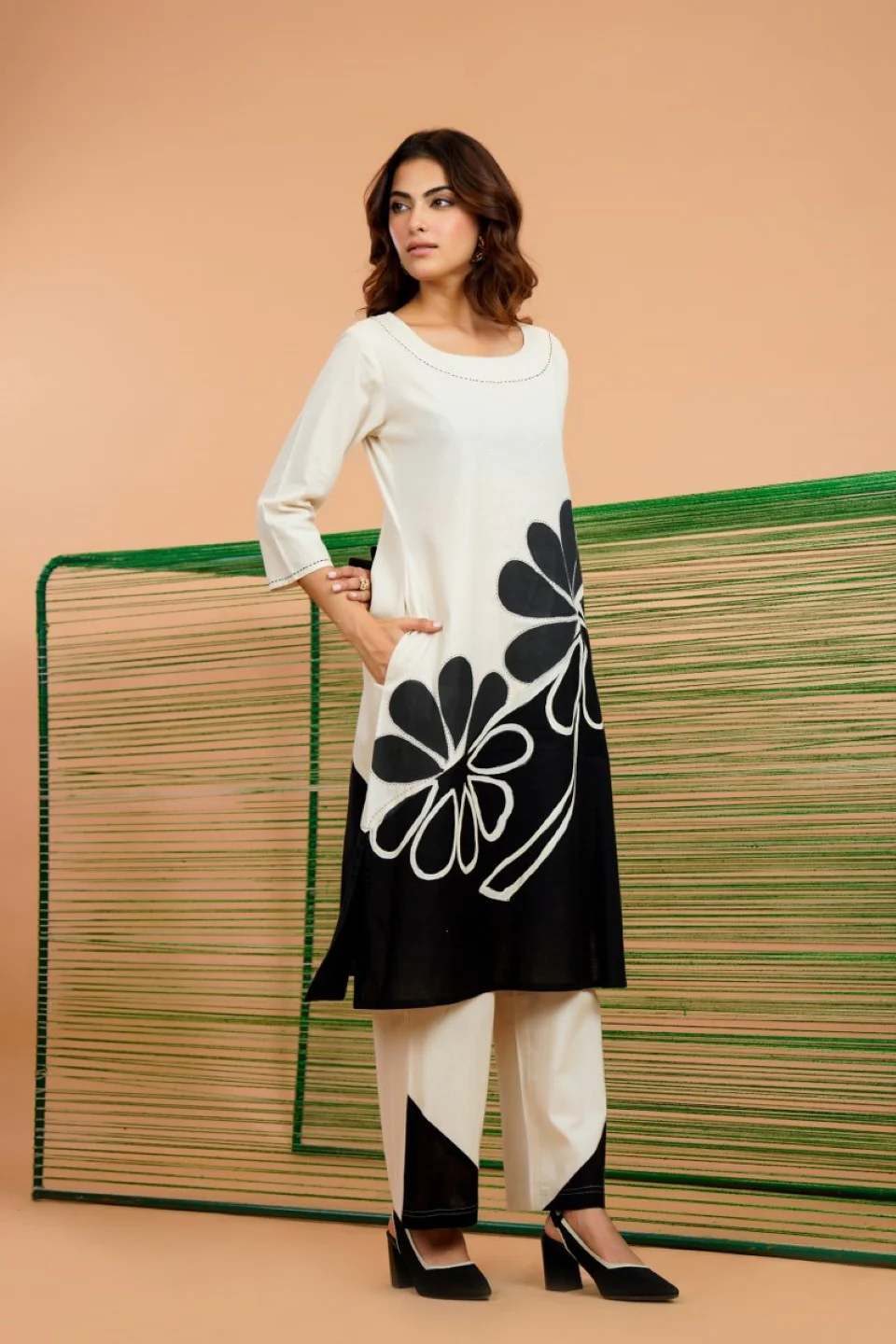 Tatva abbey cotton co-ord set - Image 6