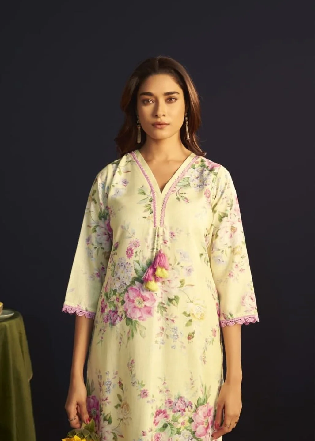 Itrh canary cotton linen suit set - Image 10
