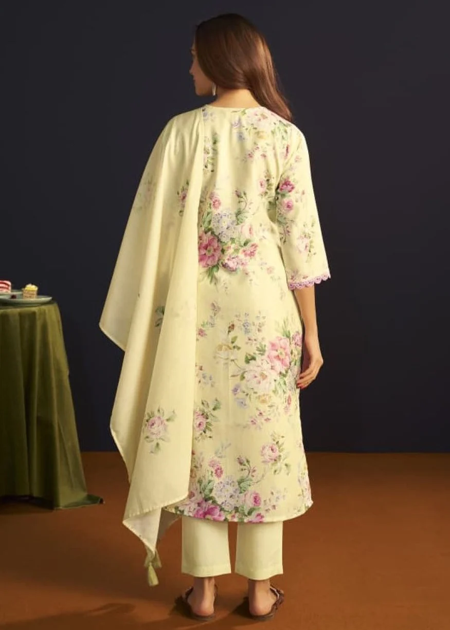 Itrh canary cotton linen suit set - Image 3