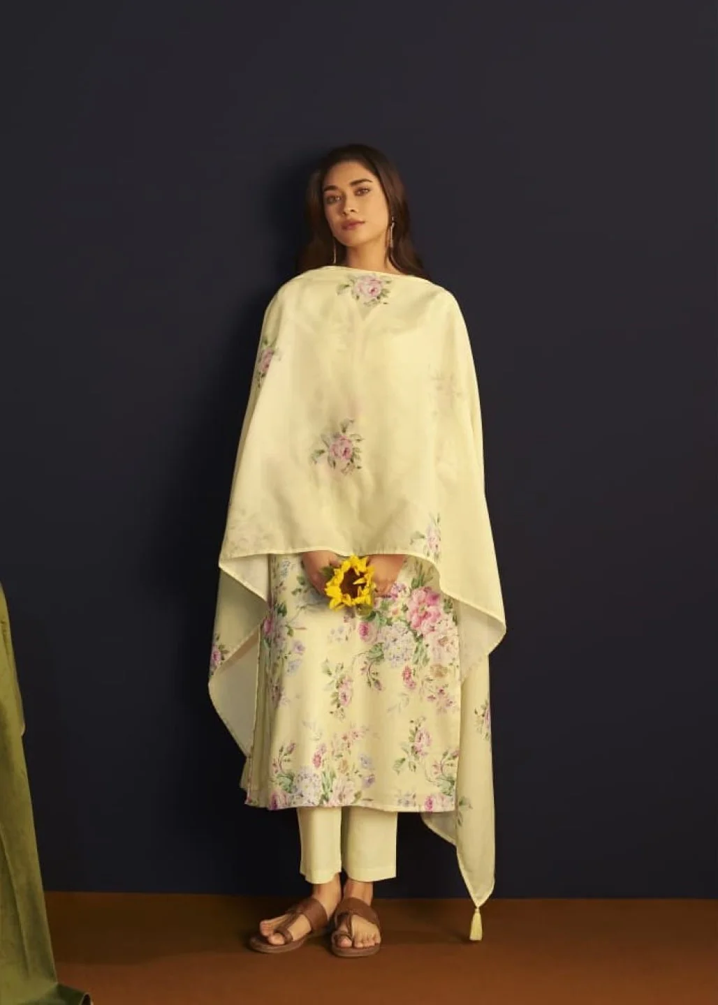 Itrh canary cotton linen suit set - Image 4