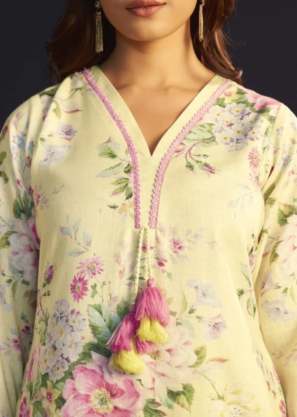 Itrh canary cotton linen suit set - Image 9