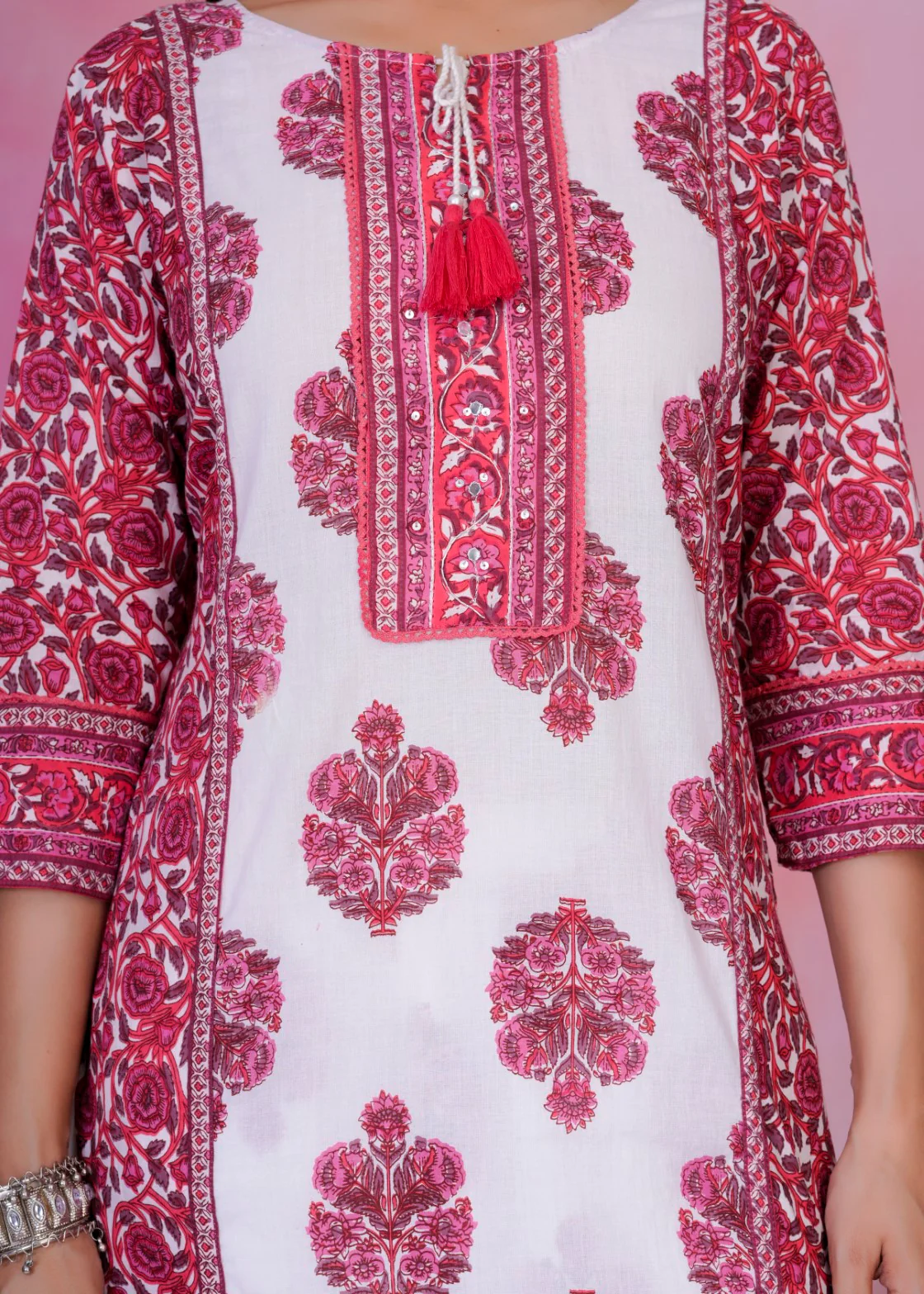 Tanvi Rosie Cotton Suit set - Image 10
