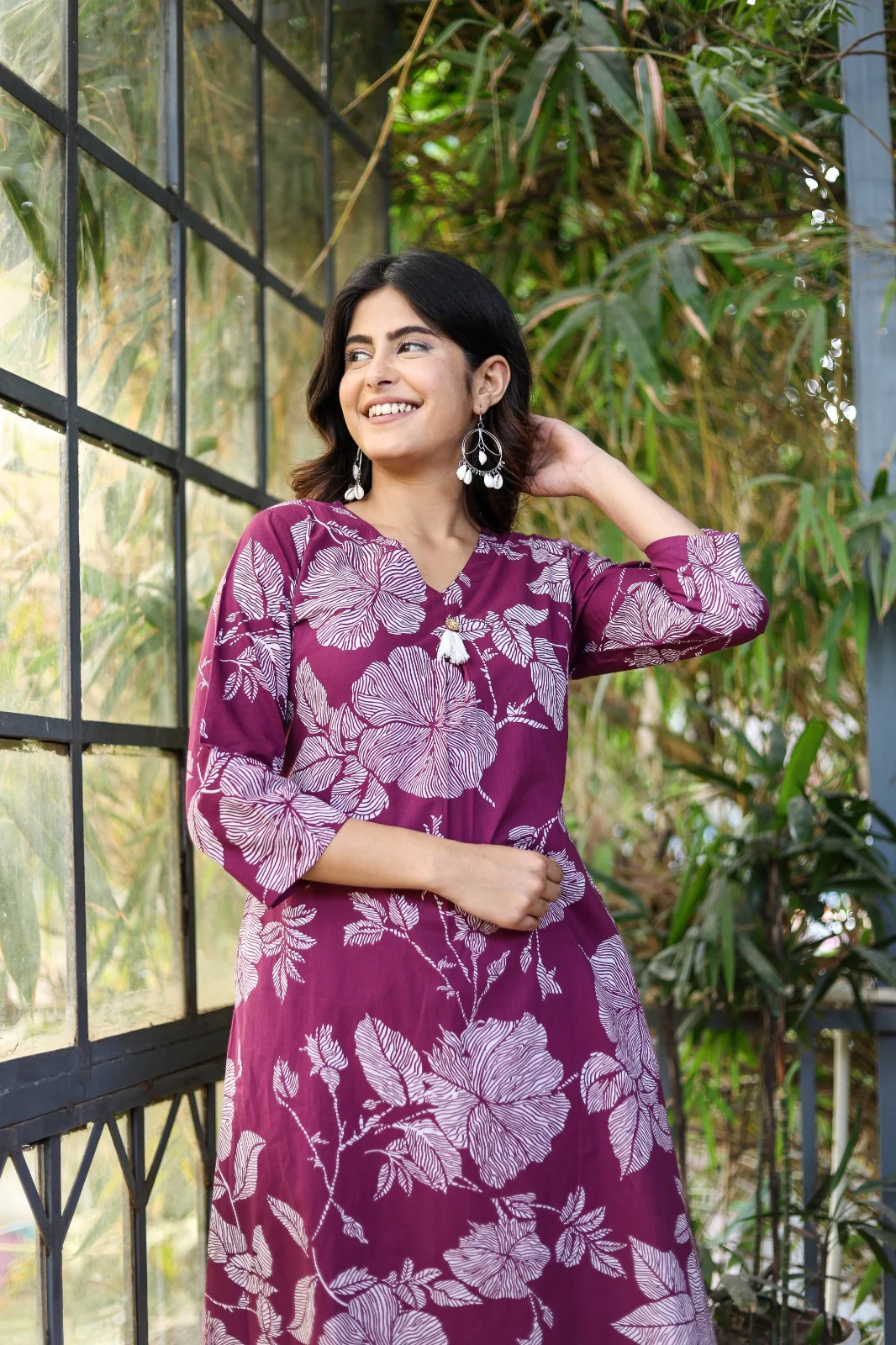 Iti Jam Printed Cotton Co-ord Set - Image 2