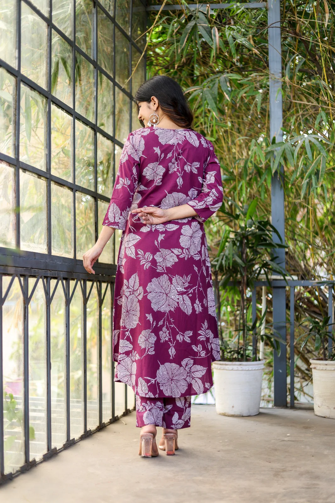Iti Jam Printed Cotton Co-ord Set - Image 3