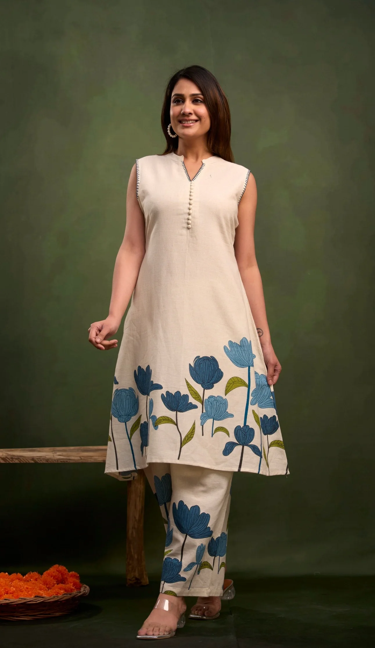 Yash Indi Cotton Co-ord Set - Image 4