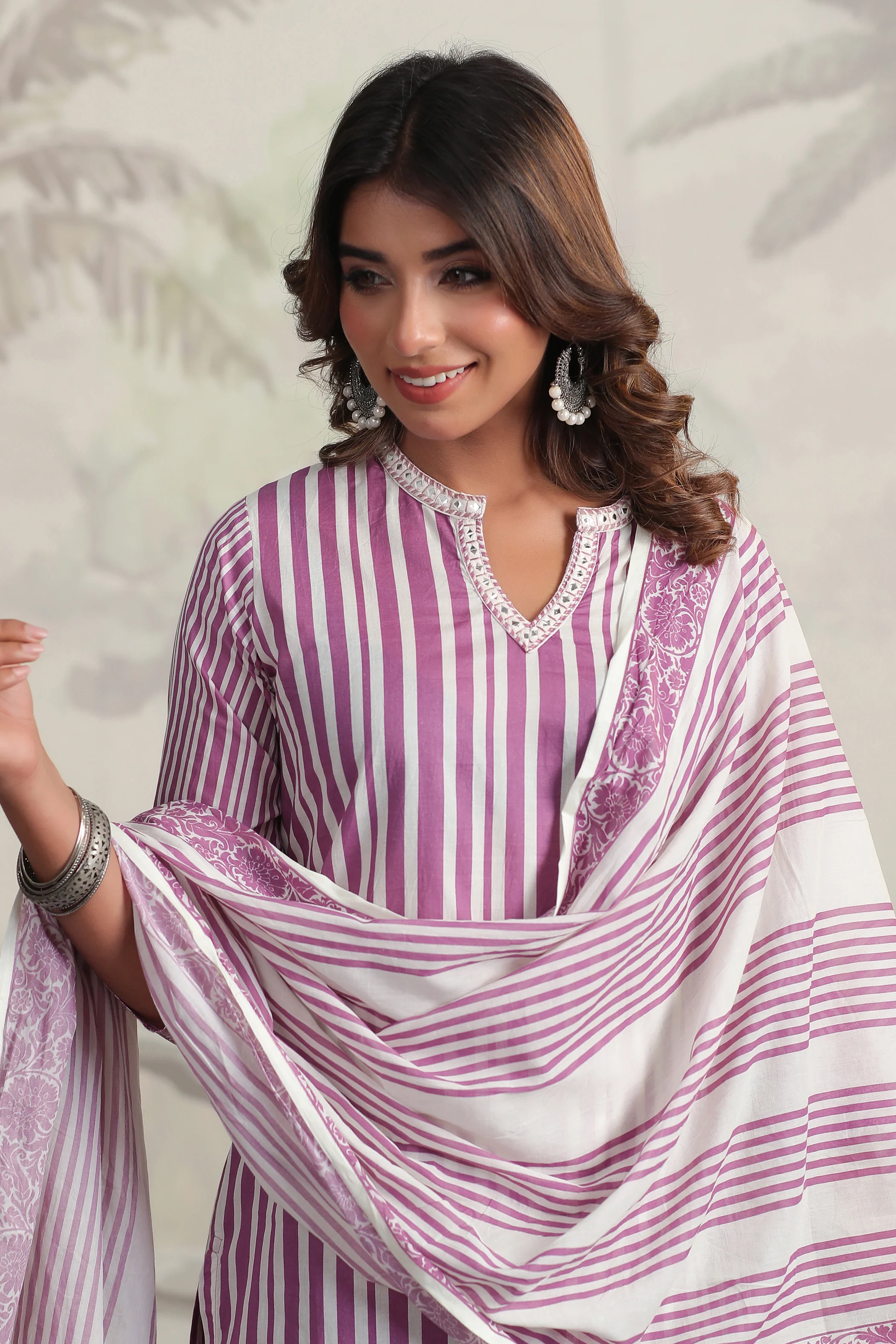 Yachi lily Cotton Suit Set - Image 2