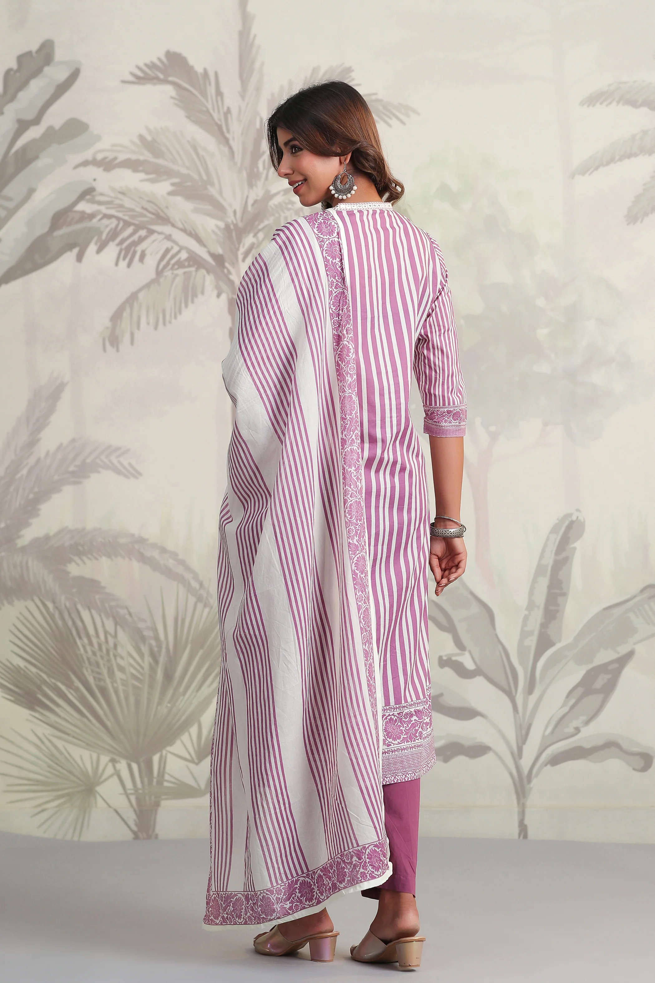 Yachi lily Cotton Suit Set - Image 3