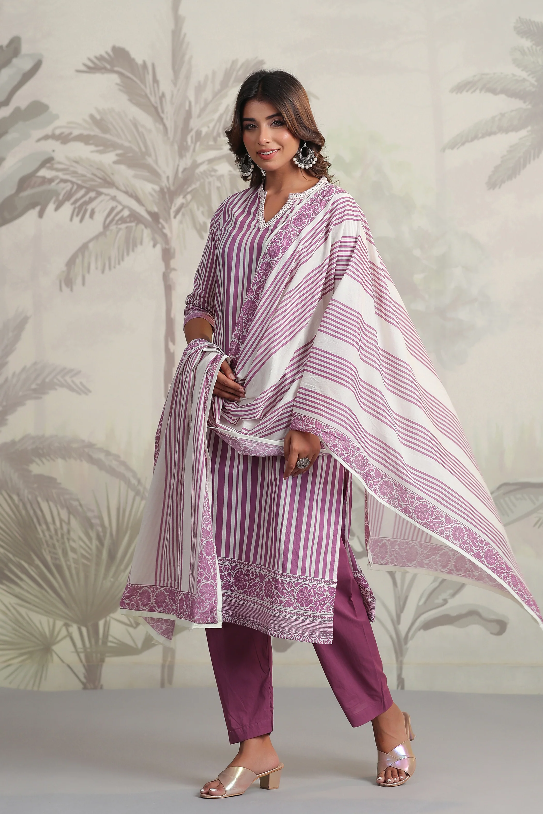 Yachi lily Cotton Suit Set - Image 5