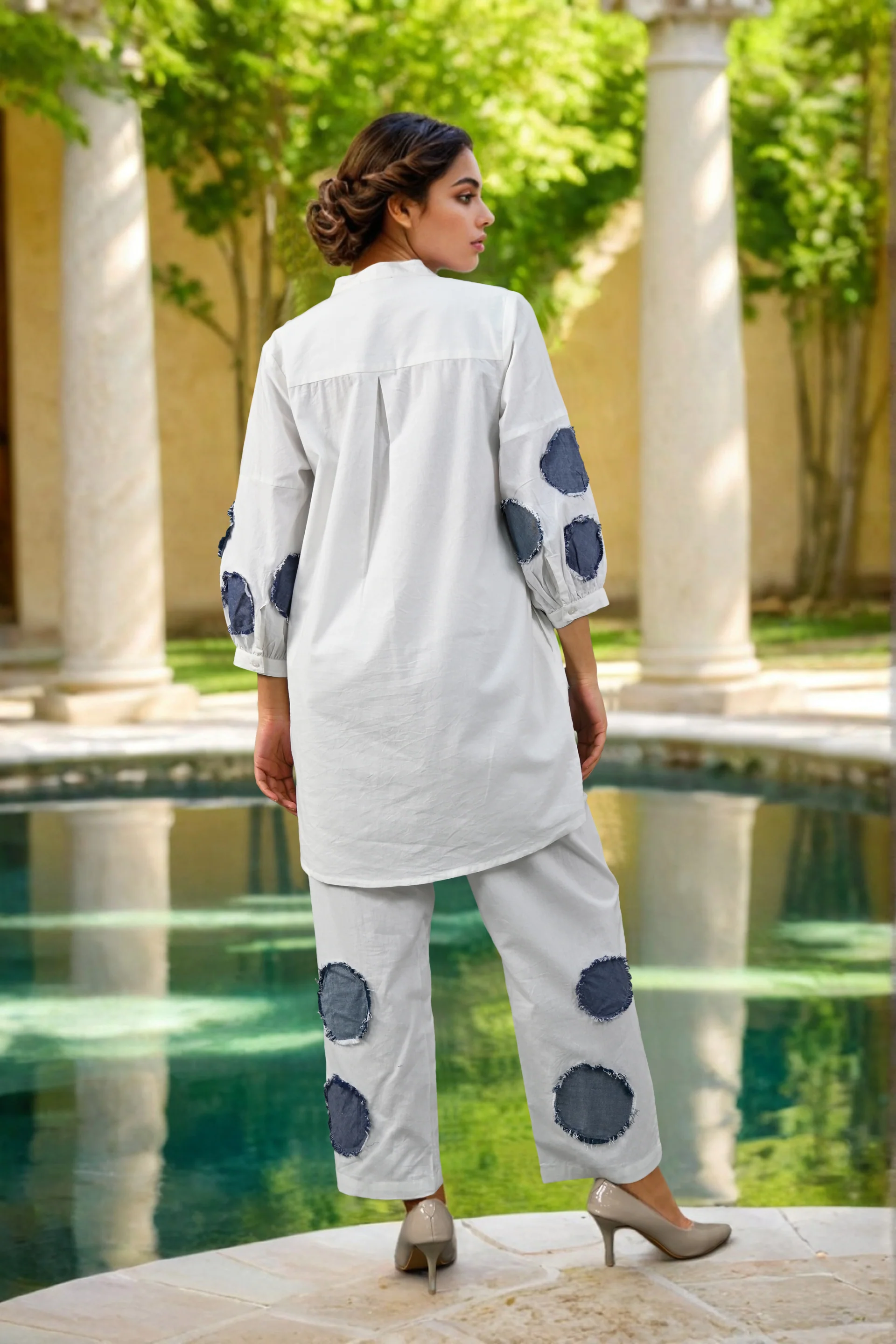 Ubud Pearl Cotton Co-ord Set - Image 3