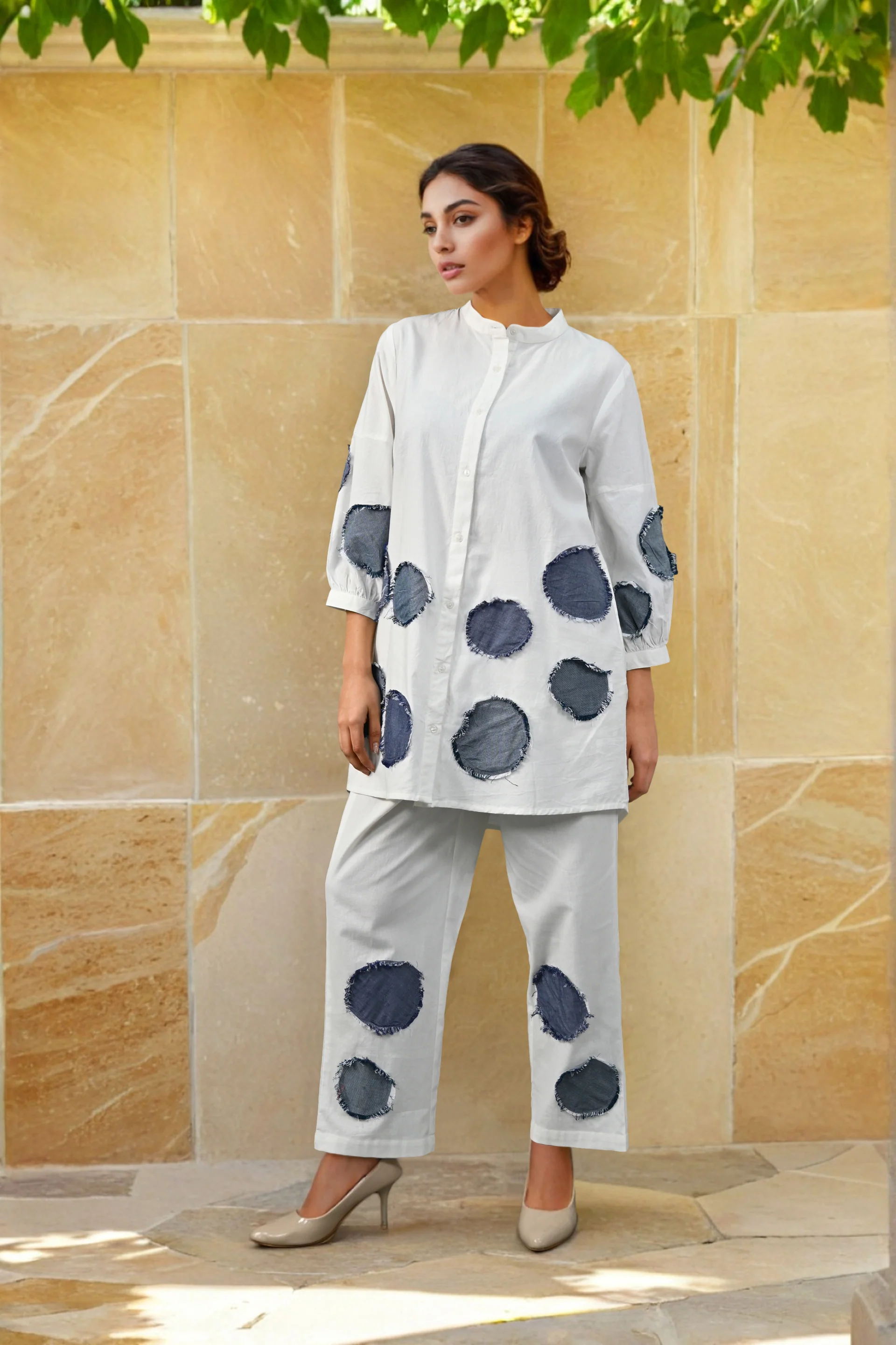 Ubud Pearl Cotton Co-ord Set - Image 5