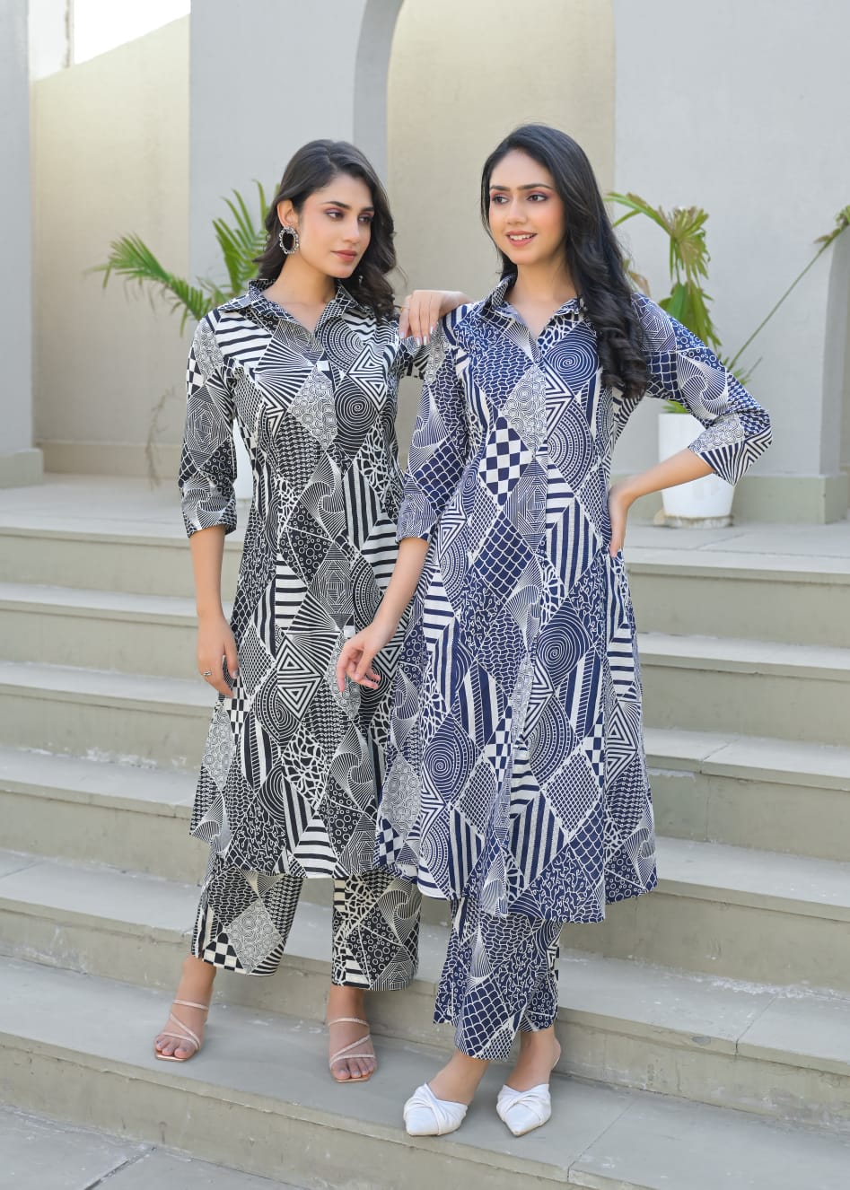 Parnashree Onyx Cotton Co-ord Set - Image 8
