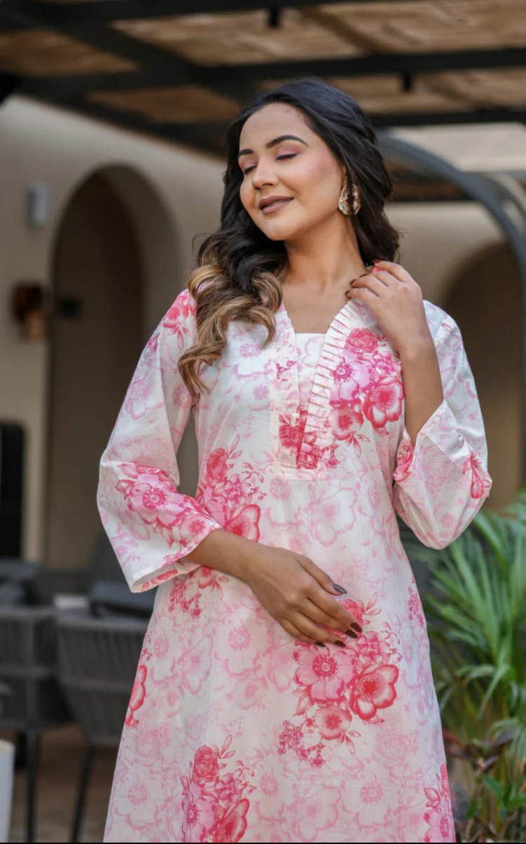 Vanya Rose Cotton Co-ord Set - Image 5