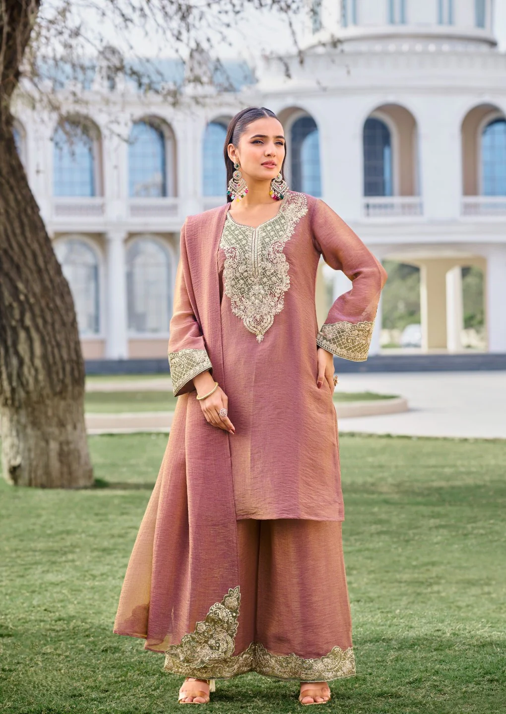 Mihika heather full work suit set - Image 5