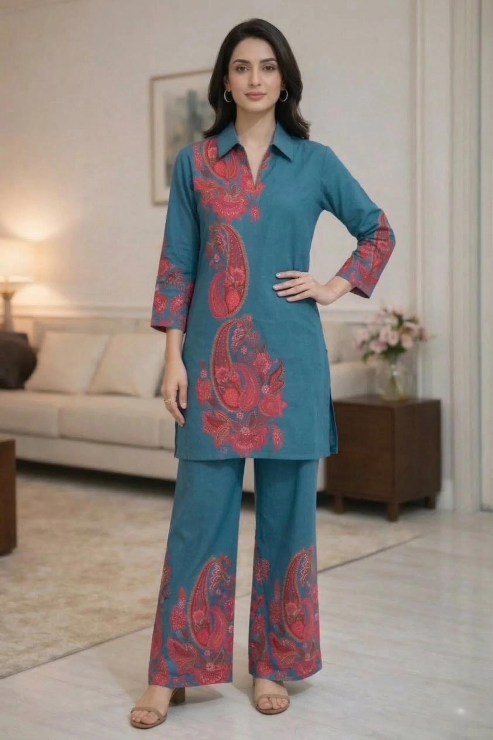 Akshara Duke printed co-ord set - Image 3