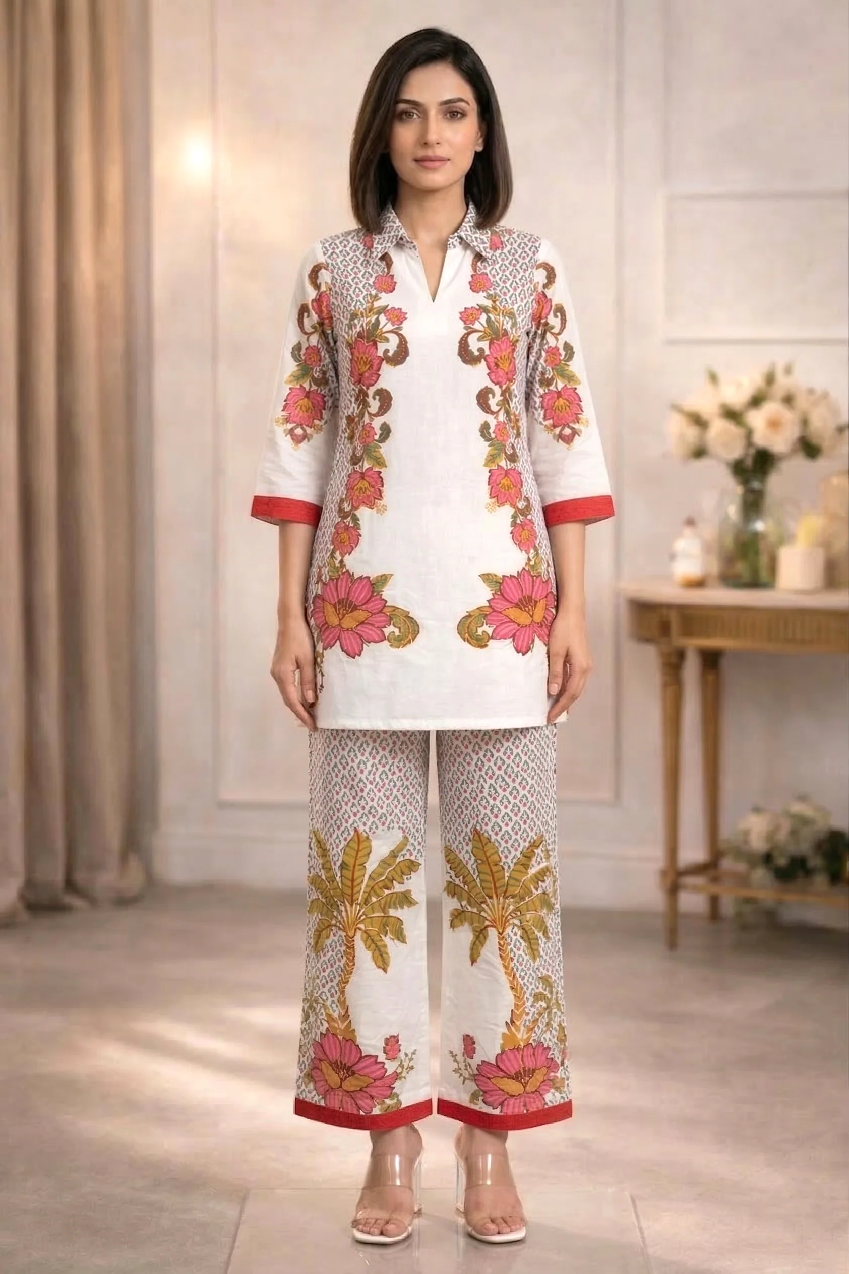 Akshara Pearl printed co-ord set - Image 4