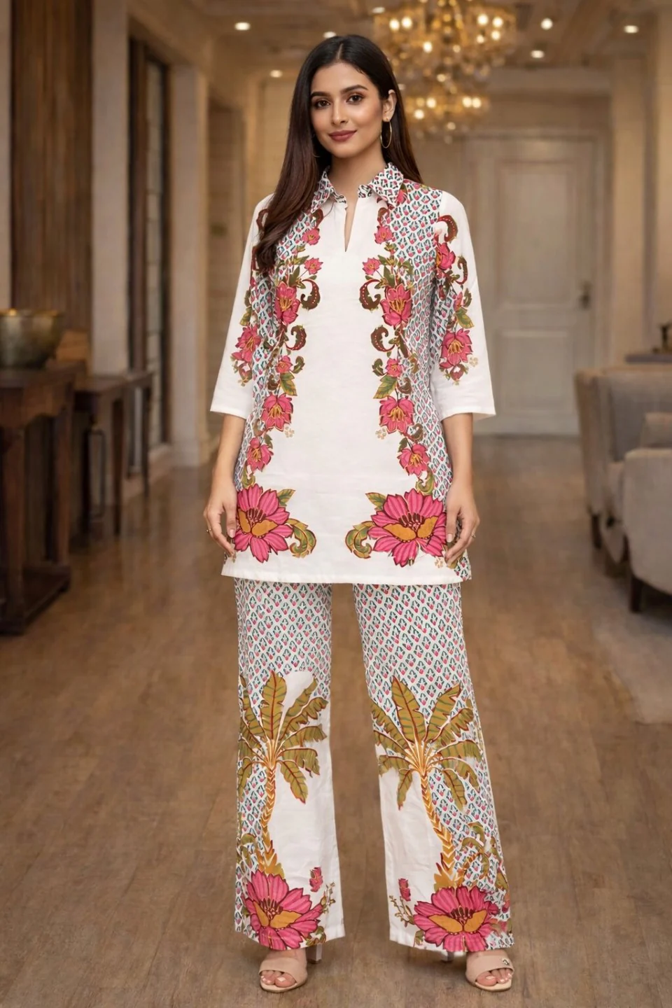 Akshara Pearl printed co-ord set - Image 6