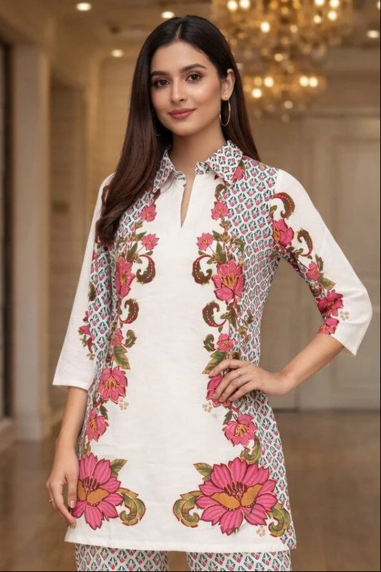 Akshara Pearl printed co-ord set - Image 8
