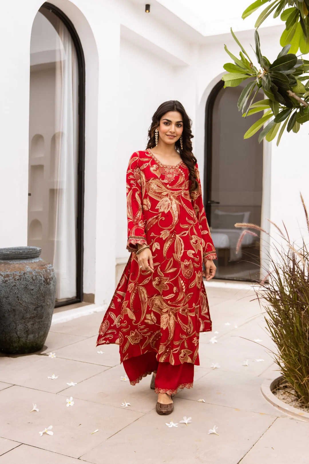 Toran vermi printed kurta set - Image 3