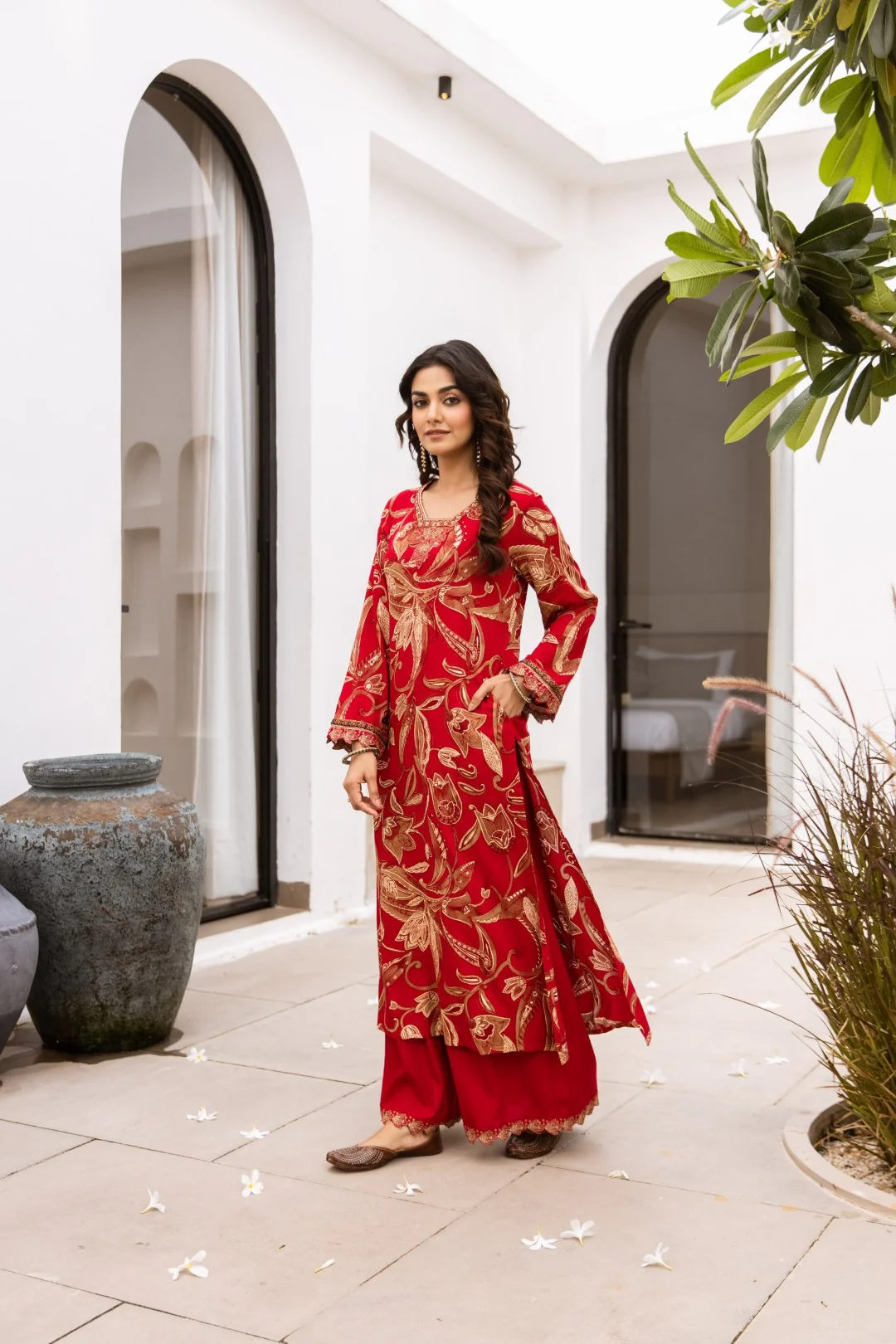 Toran vermi printed kurta set - Image 5
