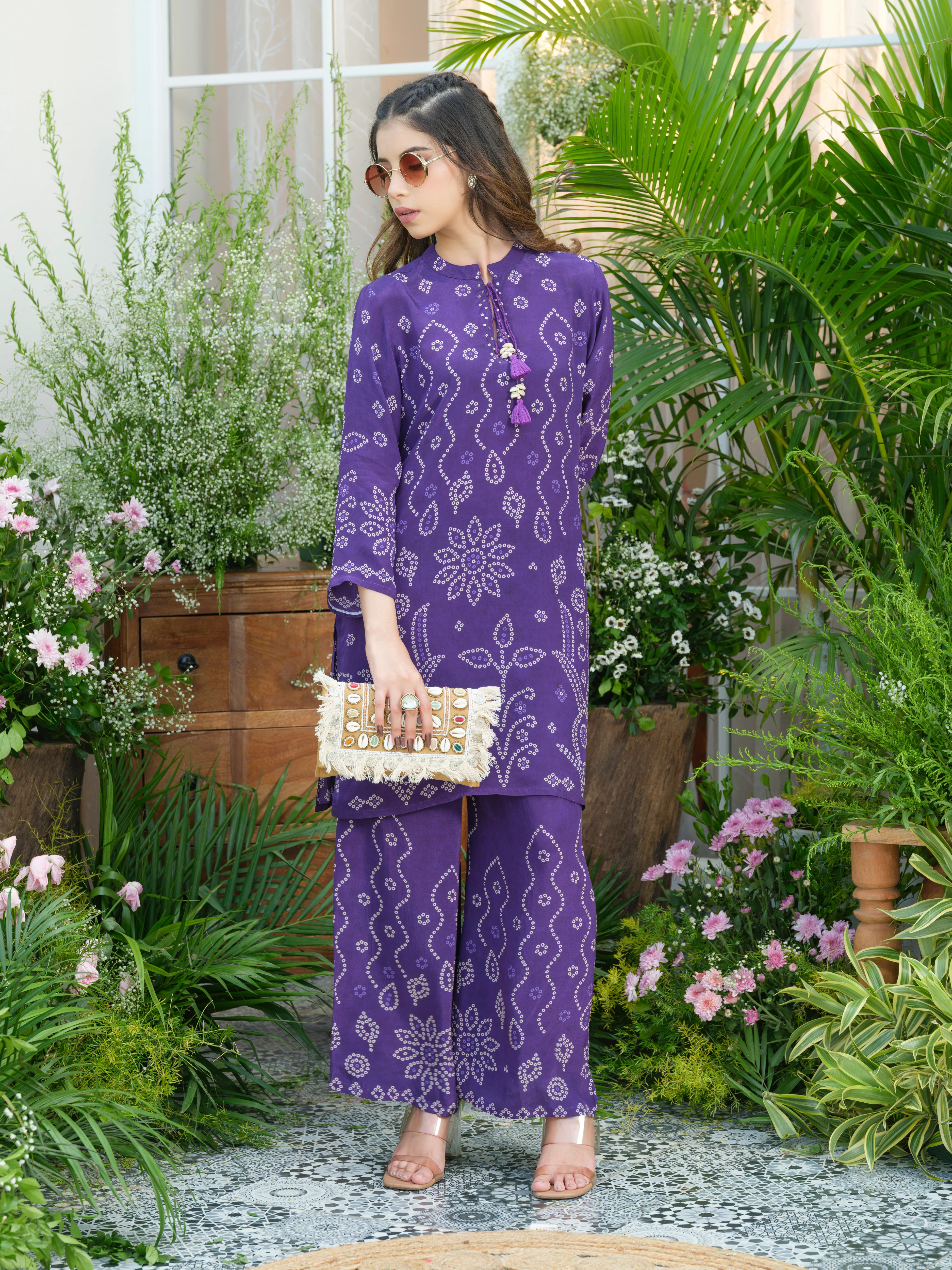 Palash Vio Printed Co-ord Set - Image 10
