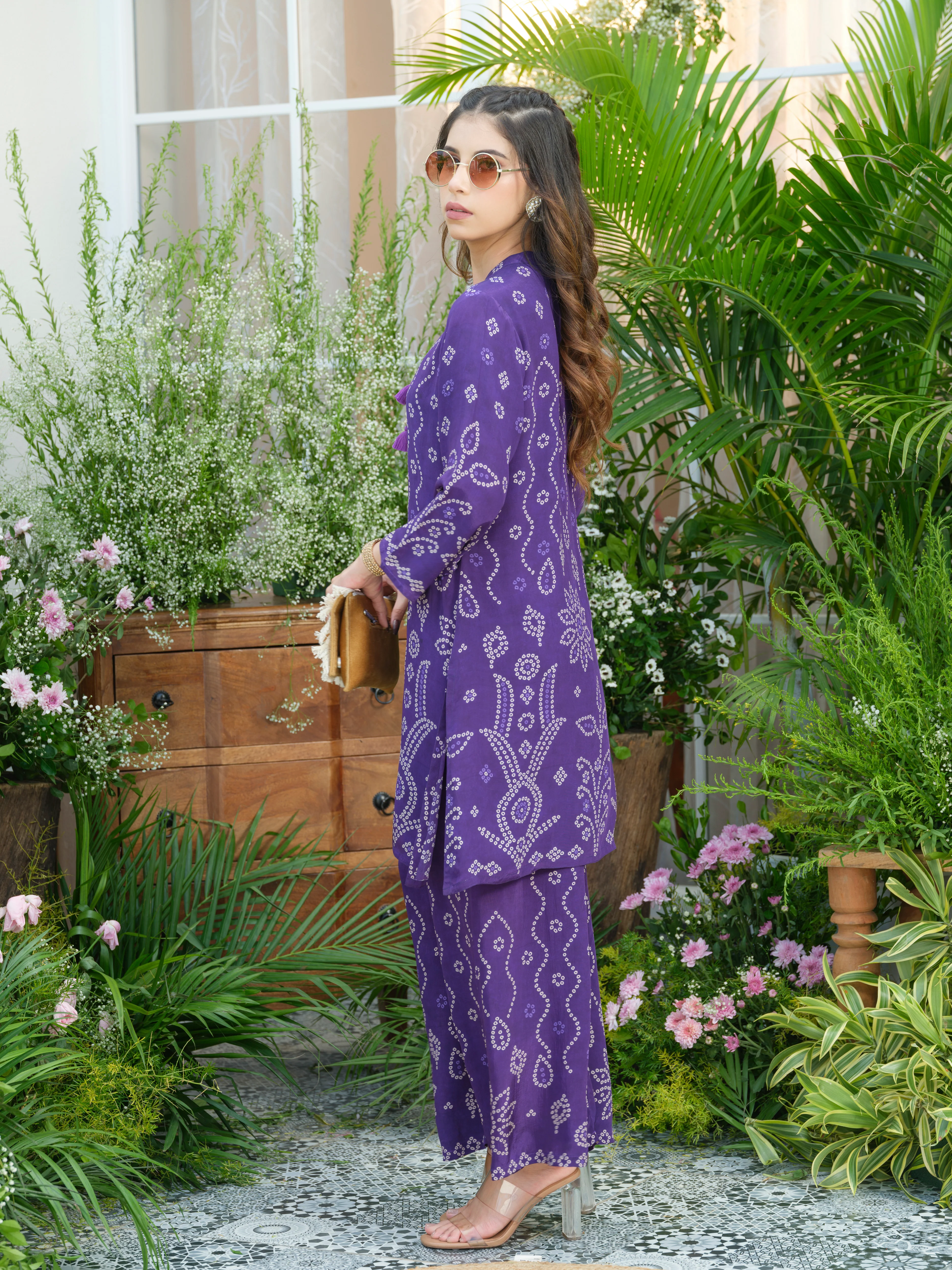 Palash Vio Printed Co-ord Set - Image 12