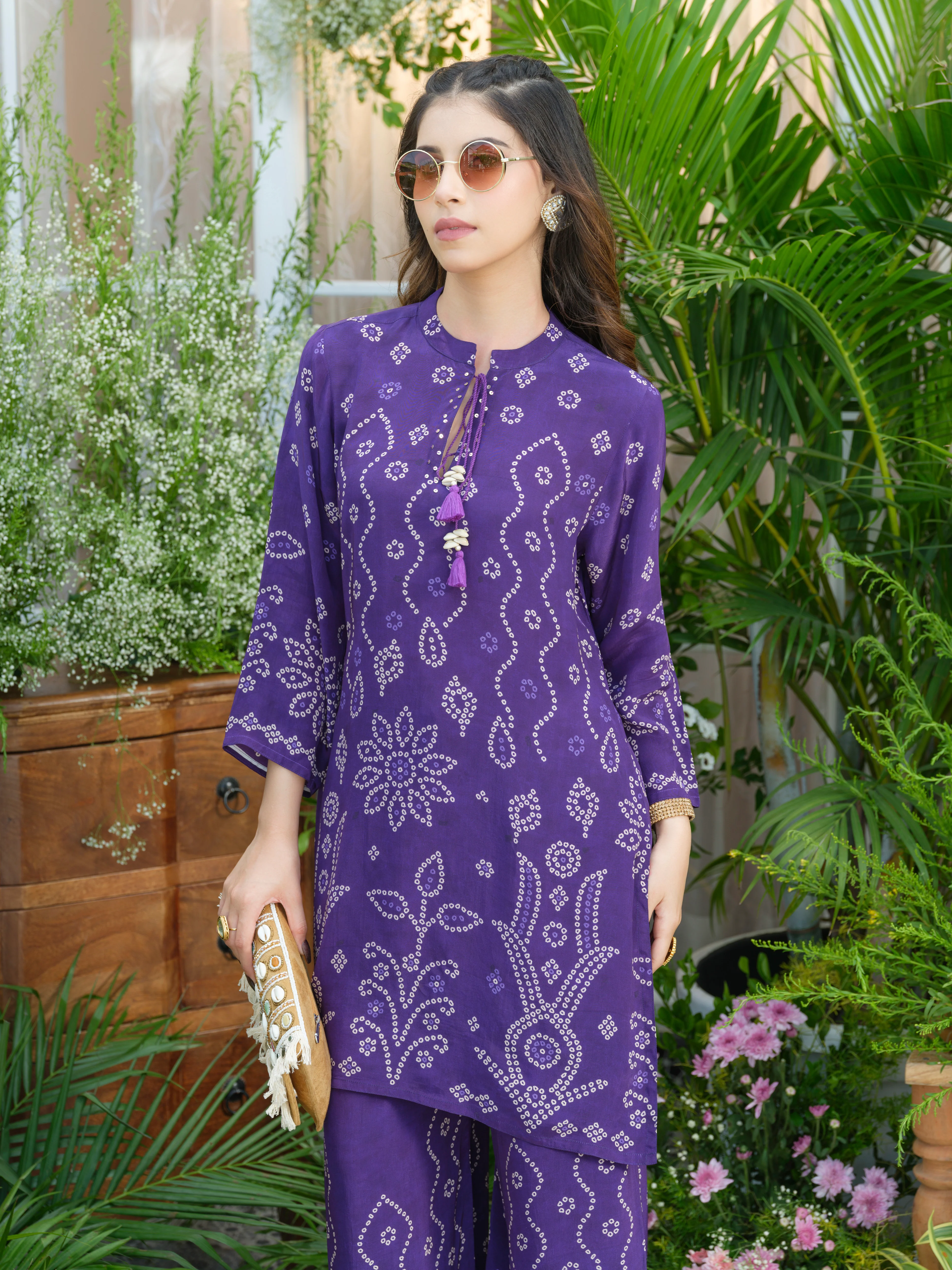 Palash Vio Printed Co-ord Set - Image 13