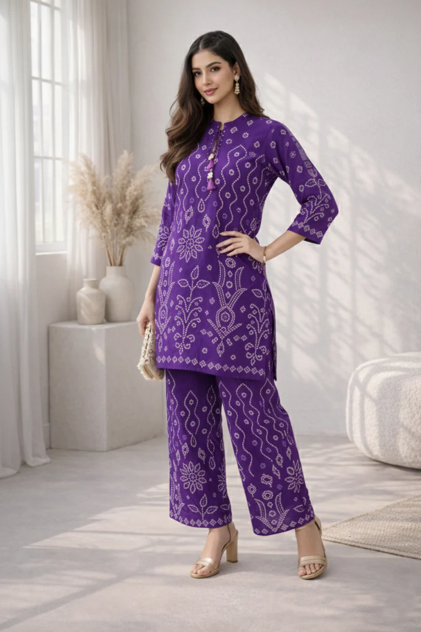 Palash Vio Printed Co-ord Set - Image 2