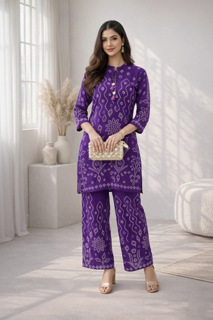 Palash Vio Printed Co-ord Set - Image 3