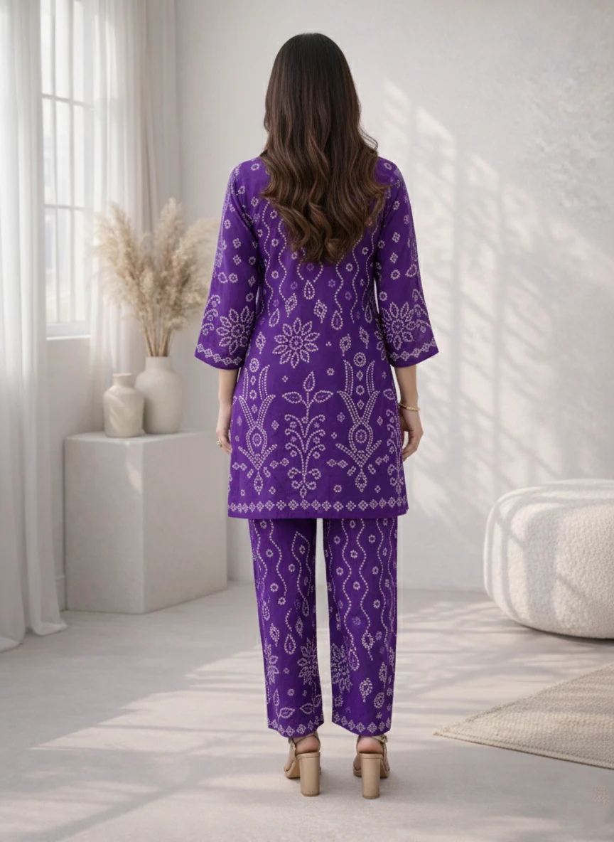 Palash Vio Printed Co-ord Set - Image 6
