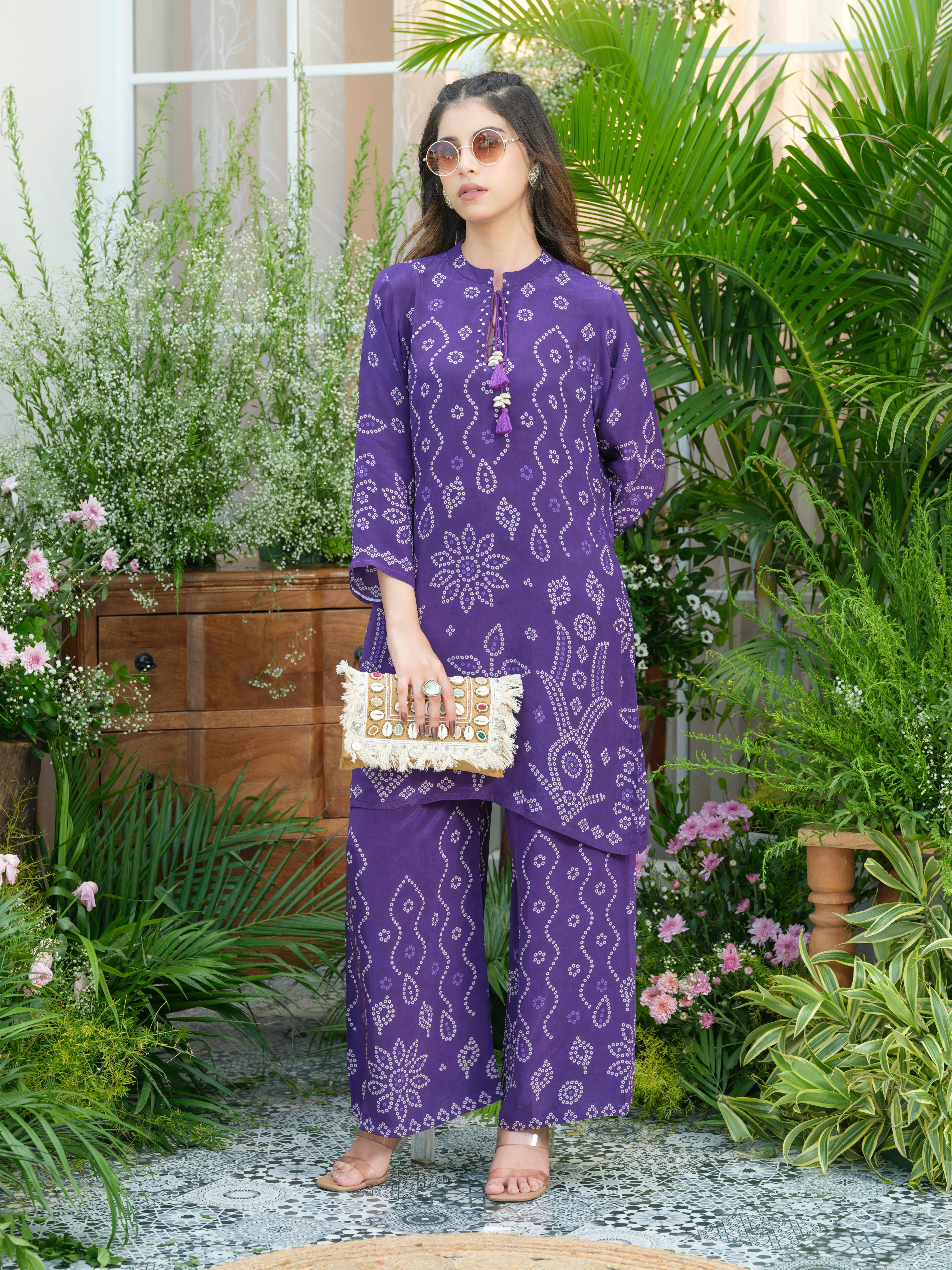 Palash Vio Printed Co-ord Set - Image 7