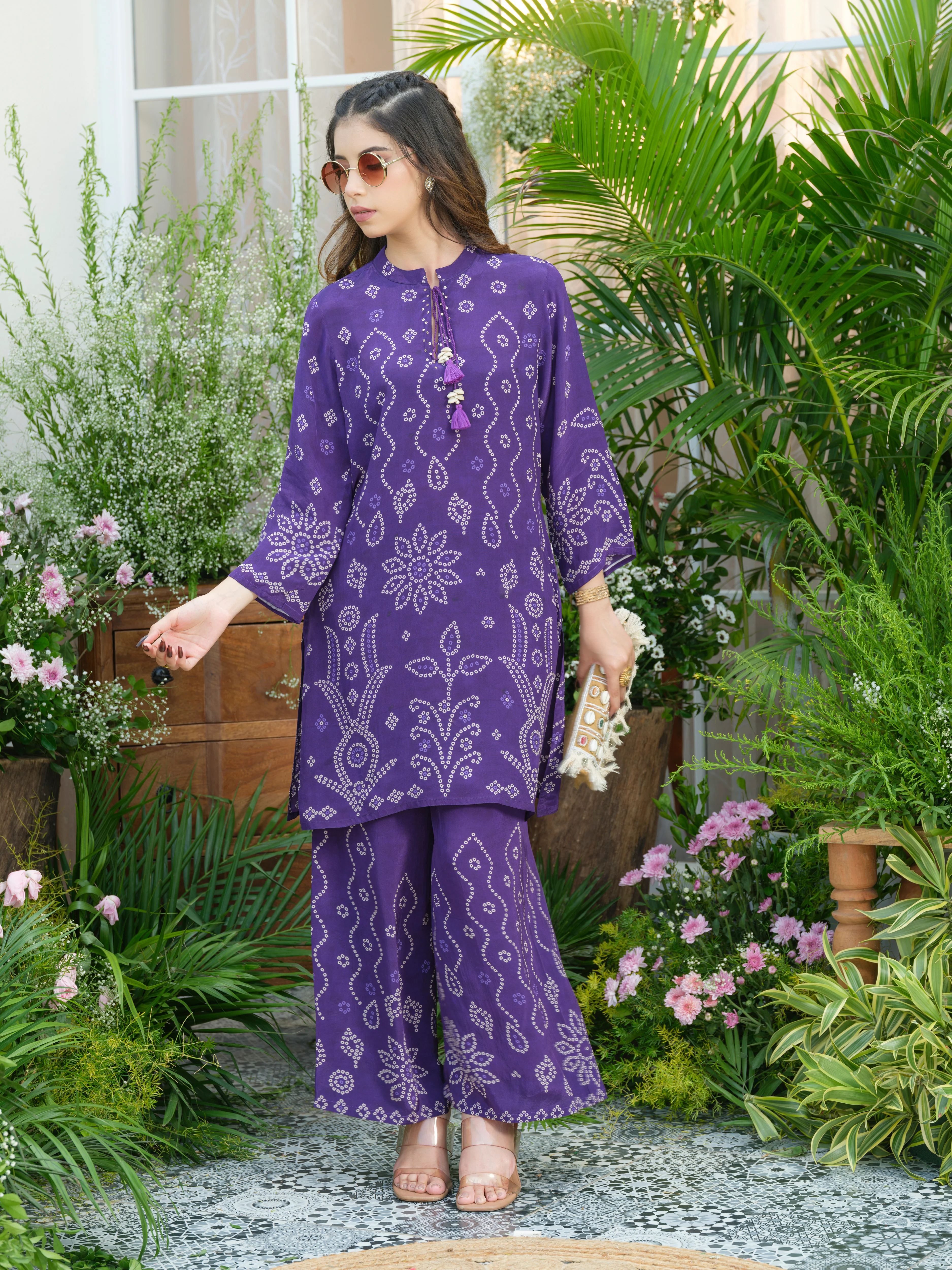 Palash Vio Printed Co-ord Set - Image 9