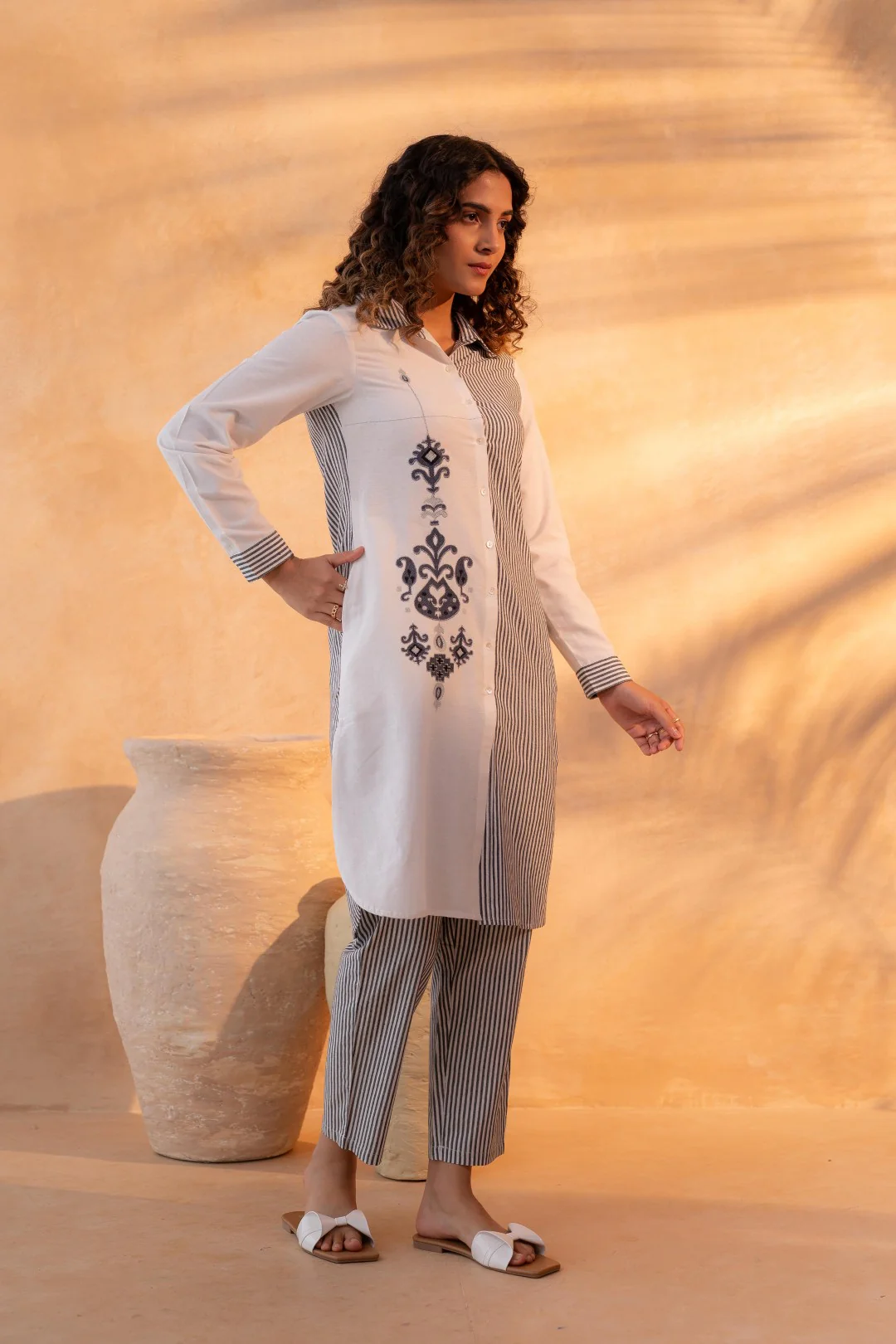 Param mono cotton co-ord set - Image 4