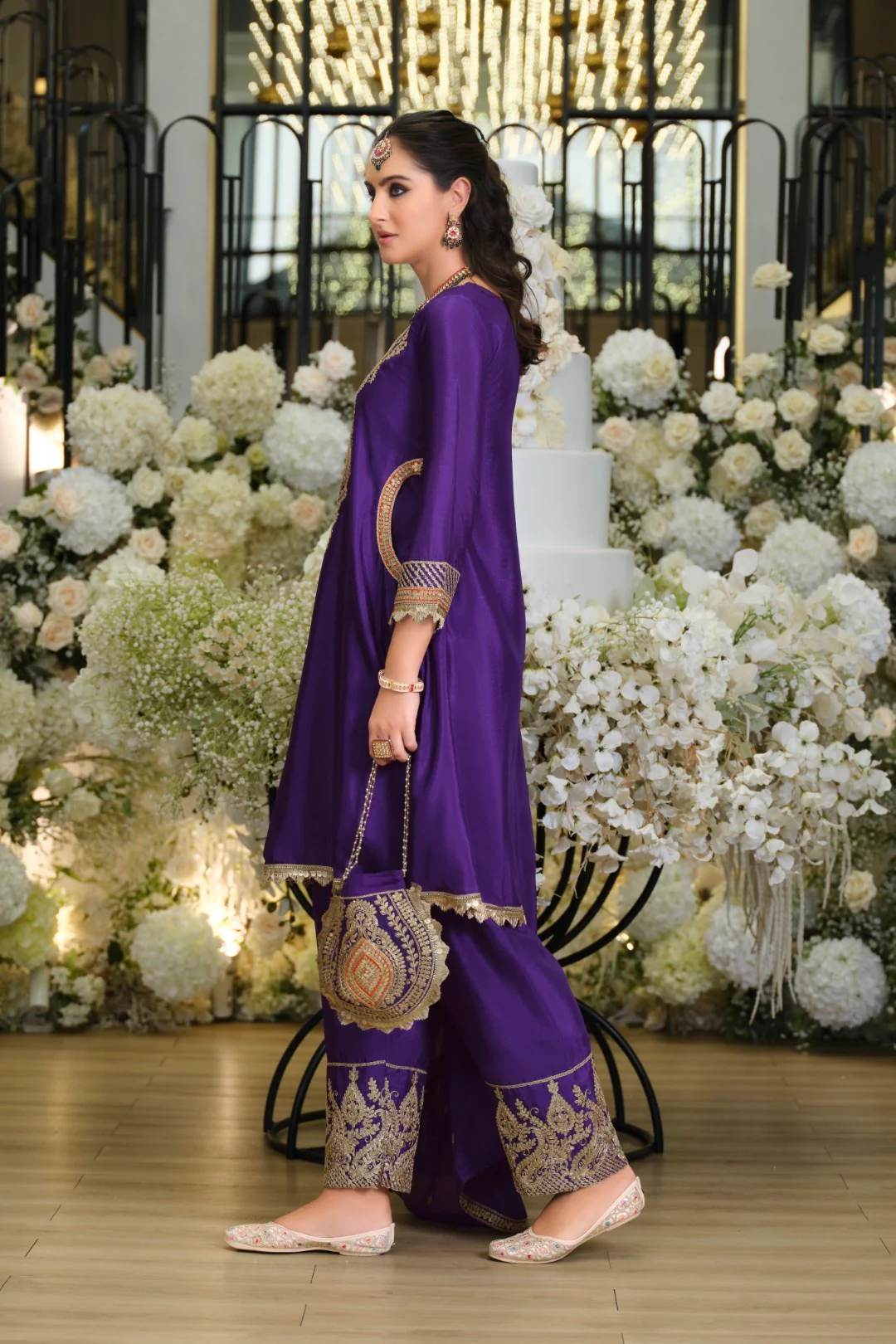 Areesa thistle full work heavy suit set - Image 5