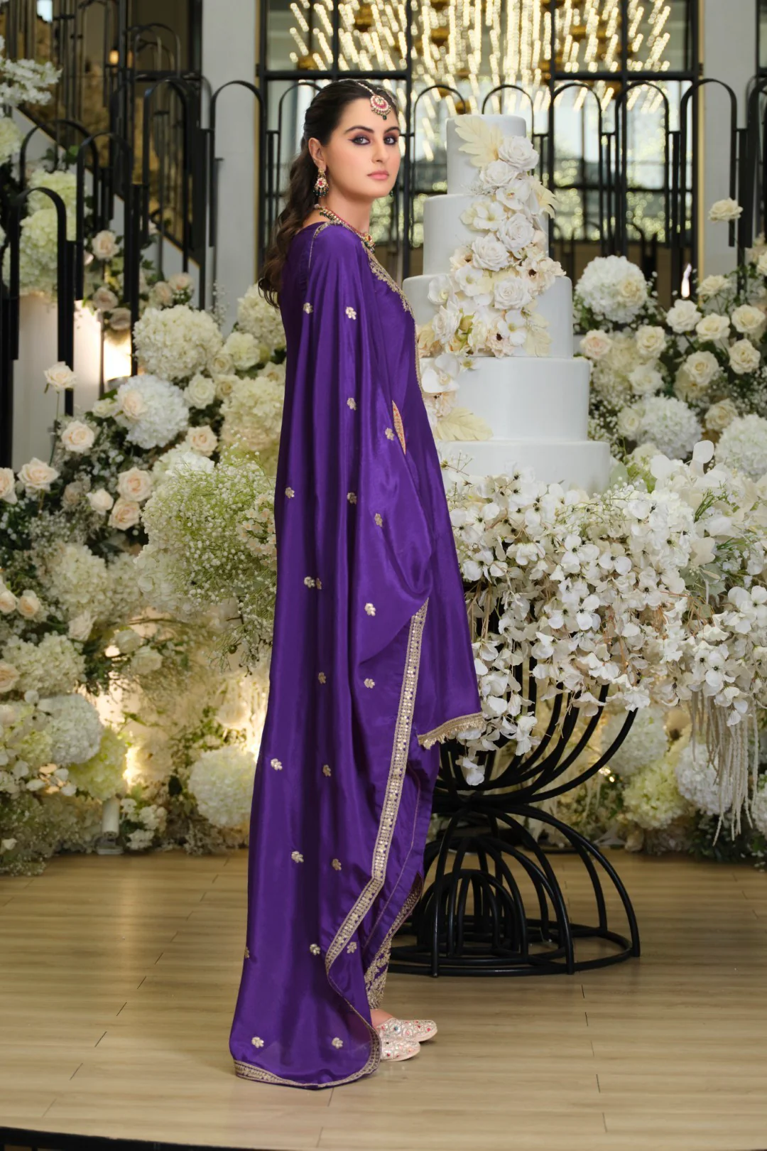 Areesa thistle full work heavy suit set - Image 6