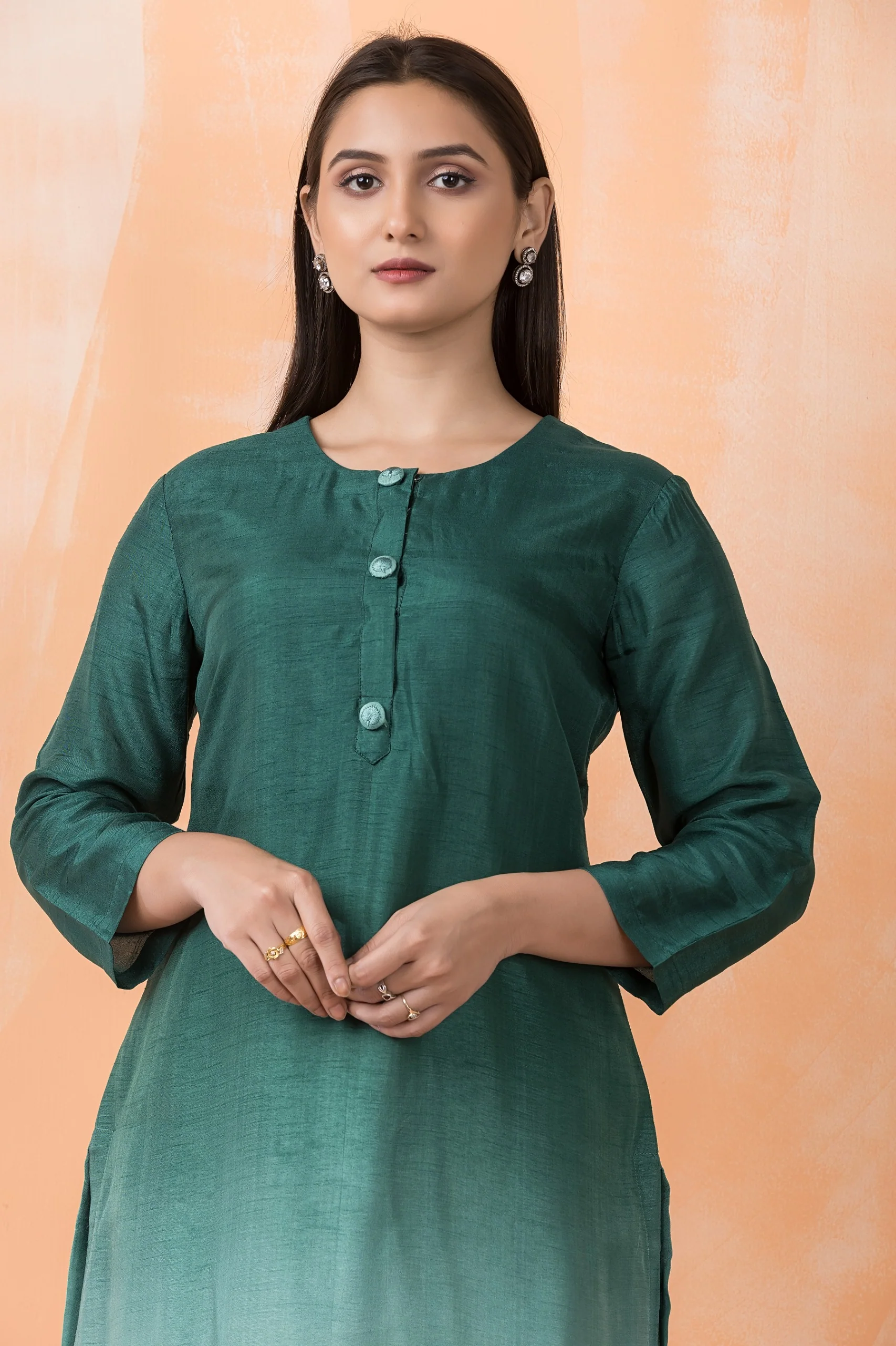 Sabhya Pine Embrodiered Co-ord Set - Image 2