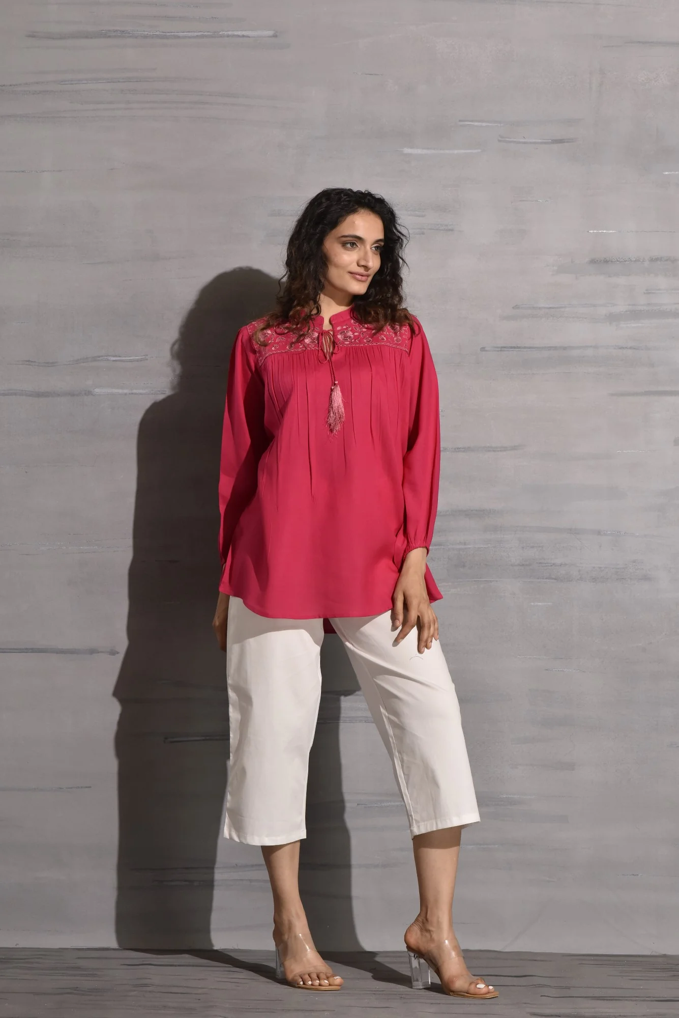 Hiya Candy Embroidered cotton Top - Image 10