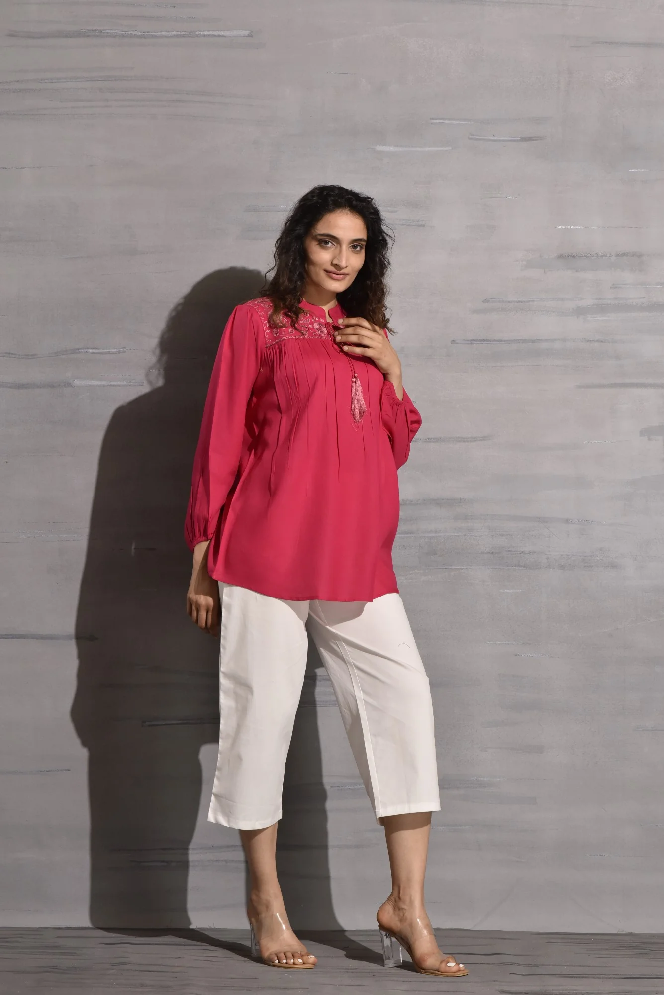 Hiya Candy Embroidered cotton Top - Image 12