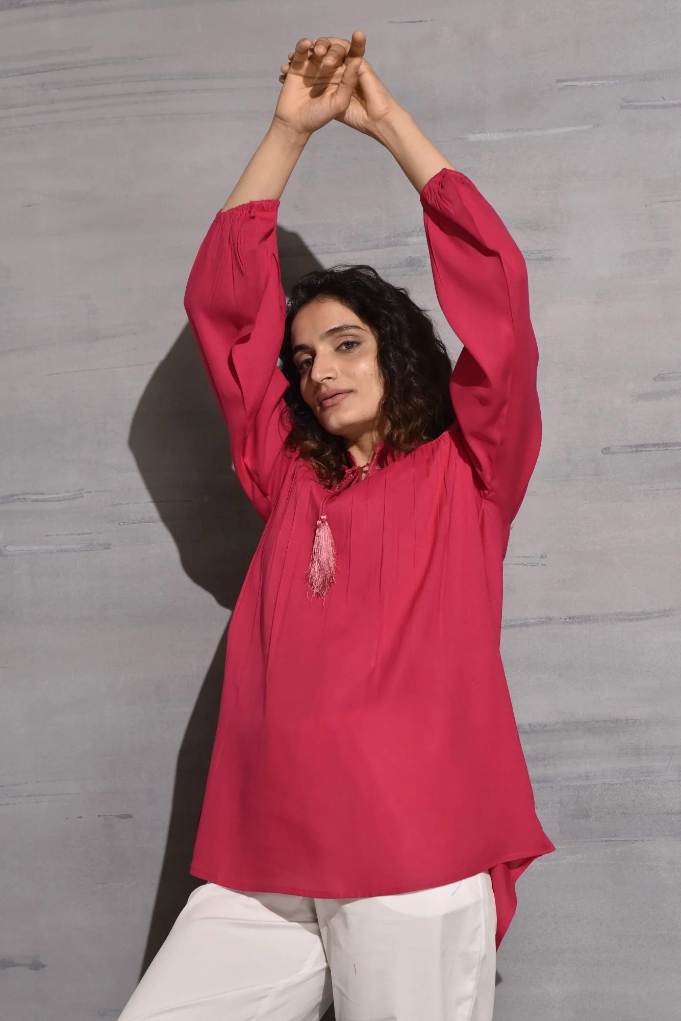 Hiya Candy Embroidered cotton Top - Image 13