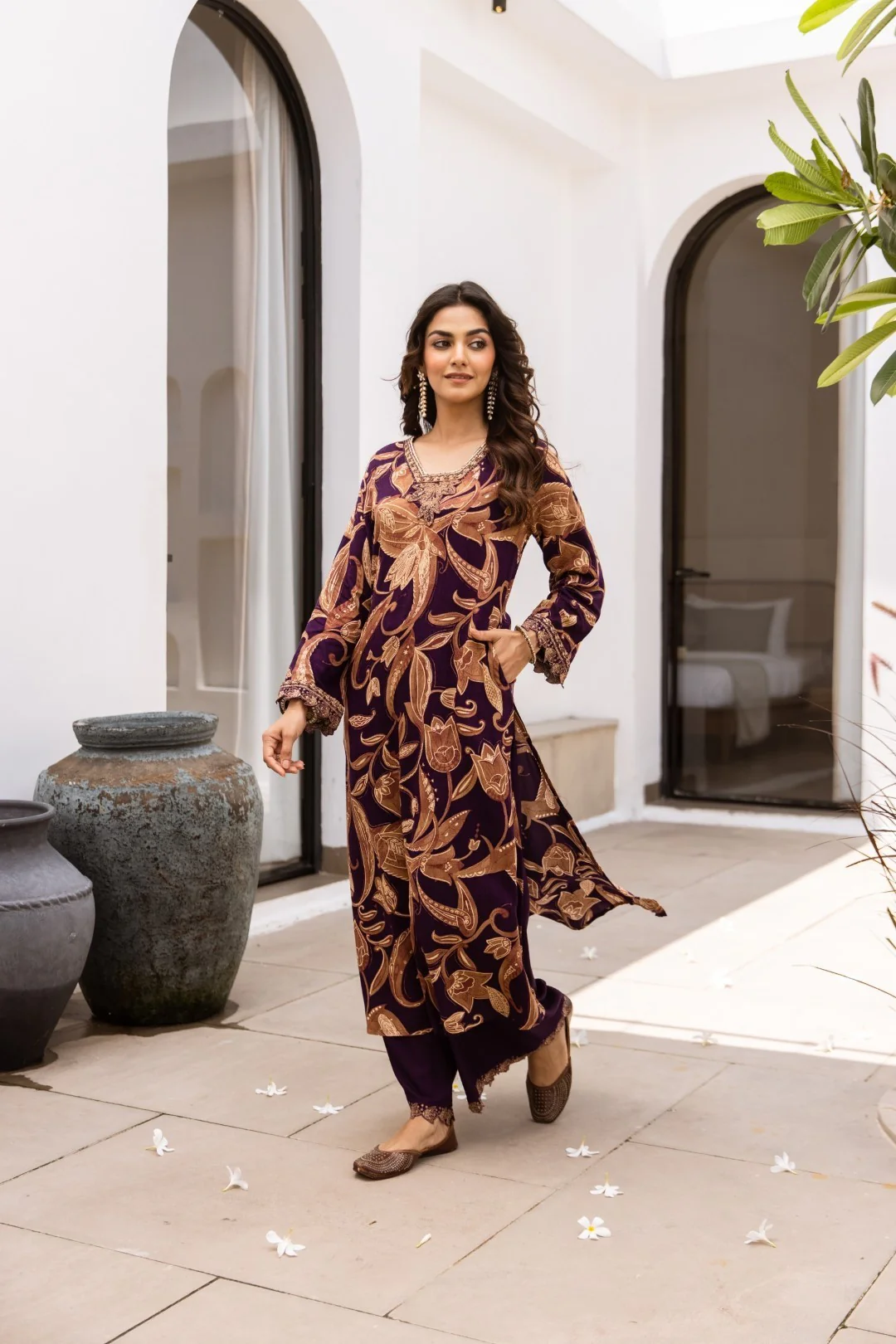 Toran Eclipse printed kurta pant set - Image 3