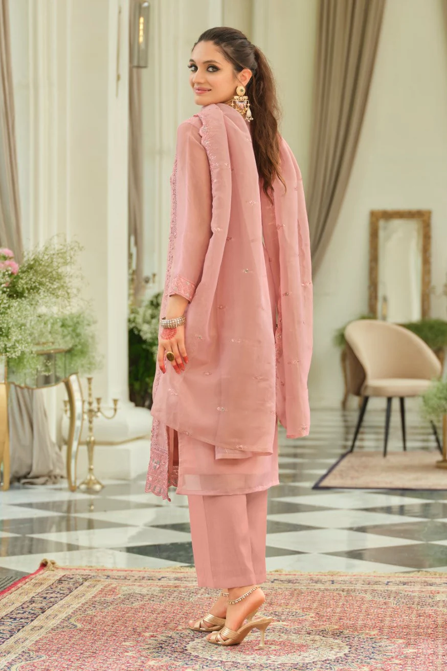 Adab softpink full work suit set - Image 3