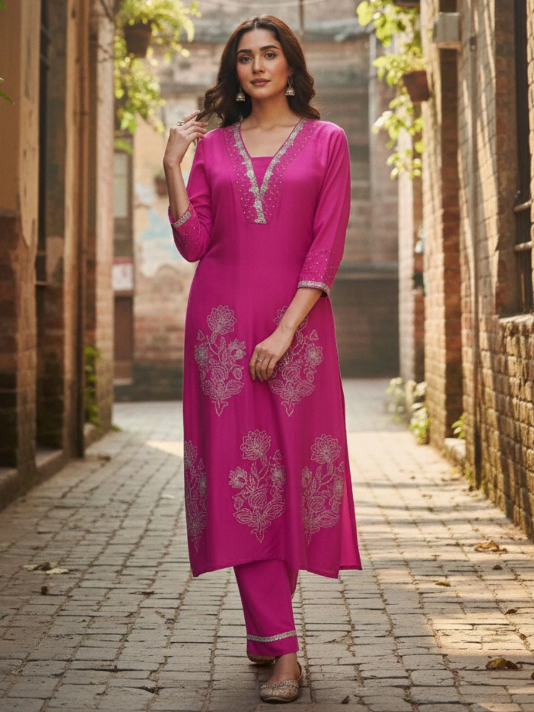 Albeli Rose Premium Work Suit Set - Image 4