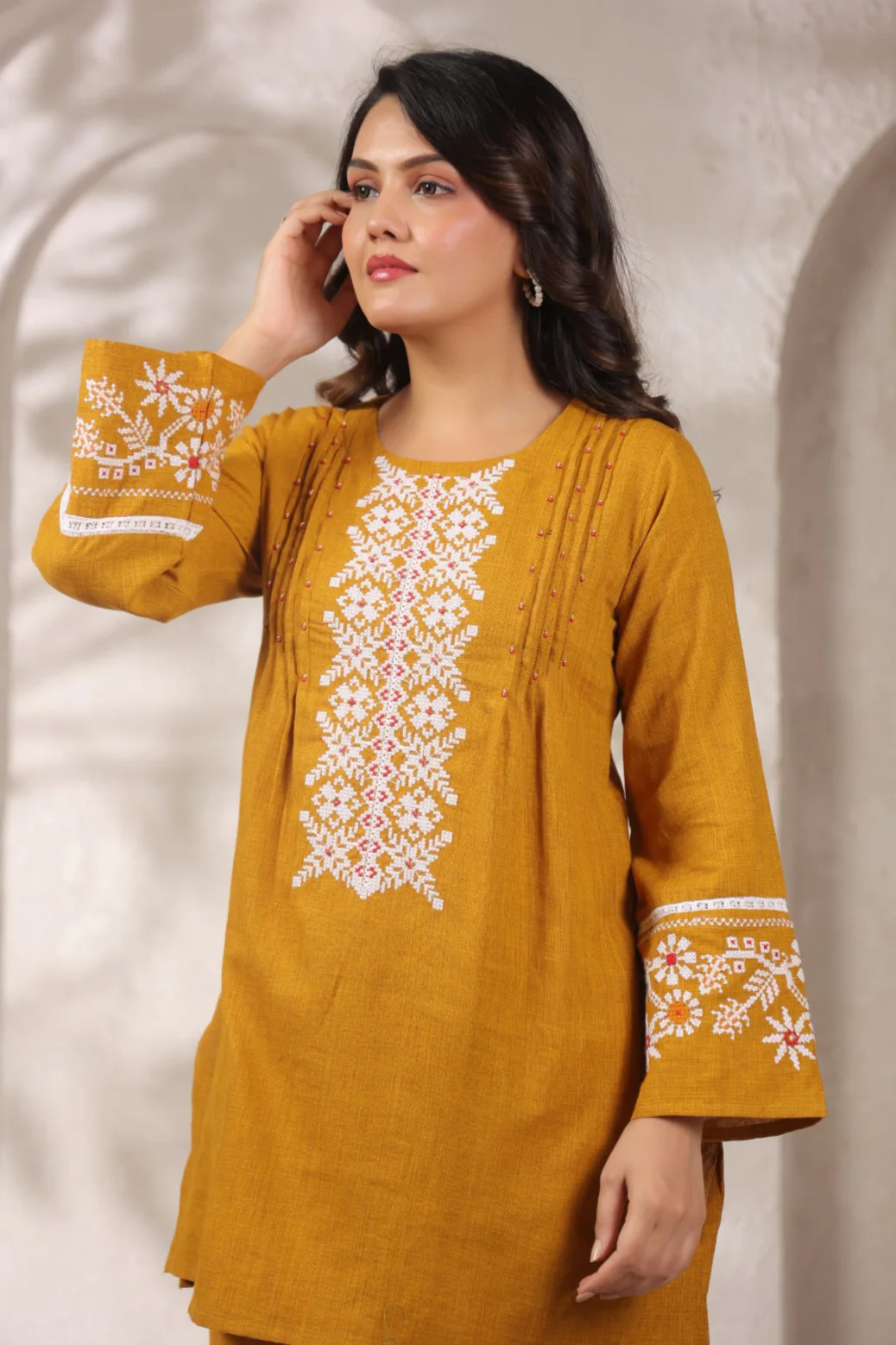 Mahua Amber Cotton Co-ord Set - Image 2