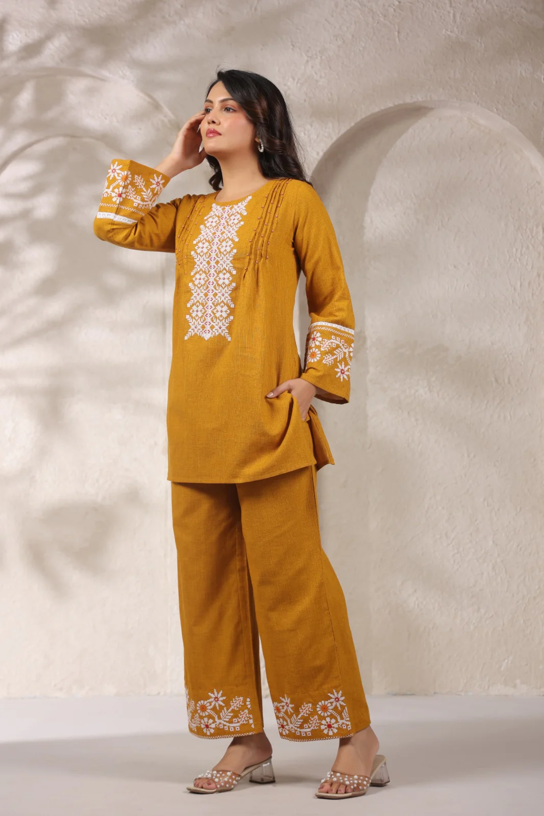 Mahua Amber Cotton Co-ord Set - Image 8