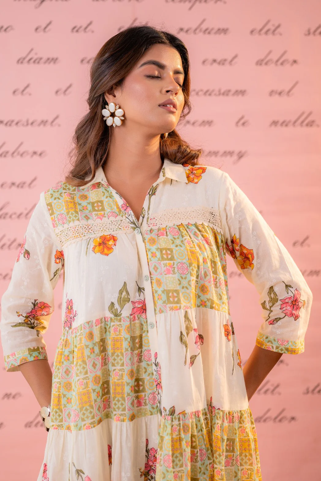 Param floral cotton dress - Image 2
