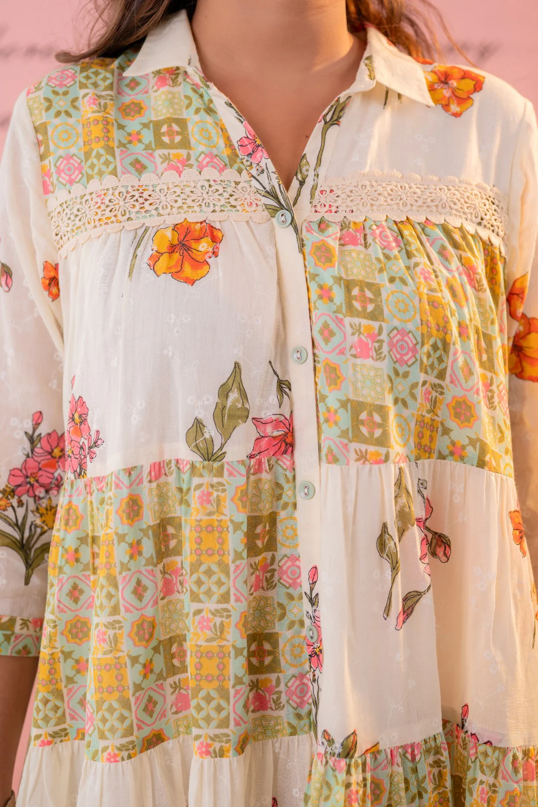 Param floral cotton dress - Image 5